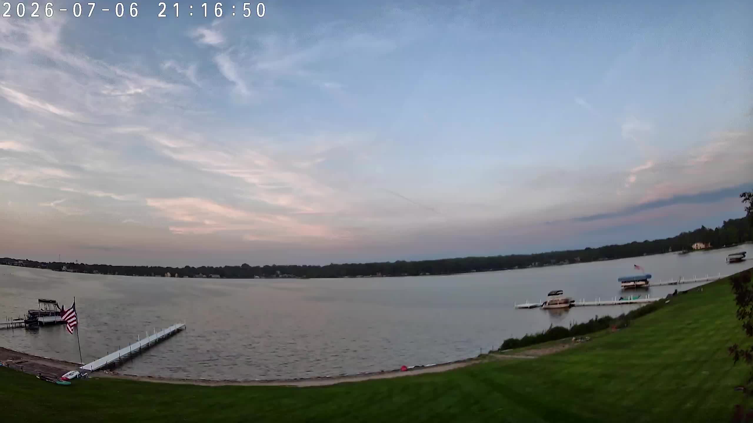 Winona Lake Sunset — July 6, 2026