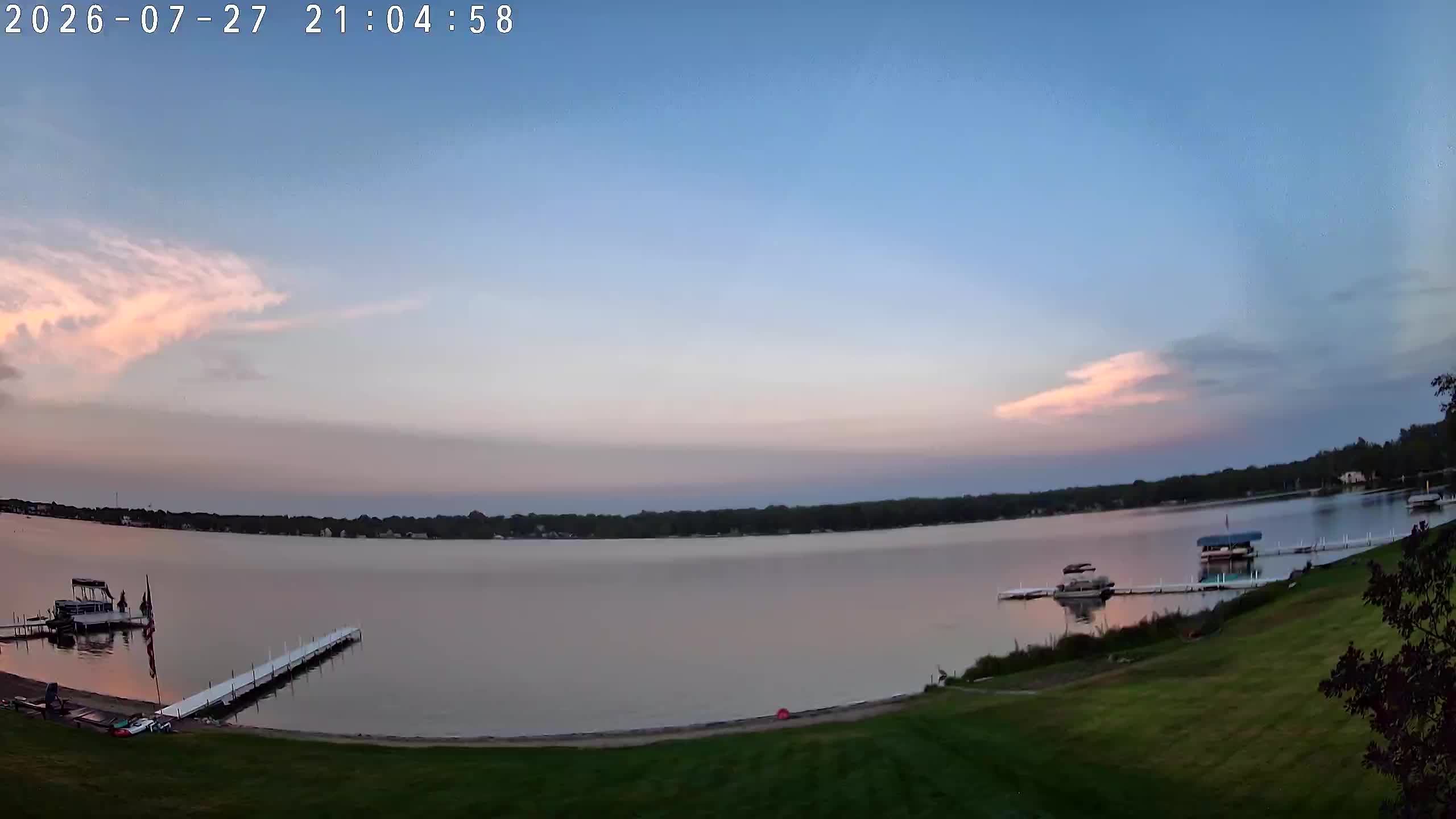 Winona Lake Sunset — July 27, 2026