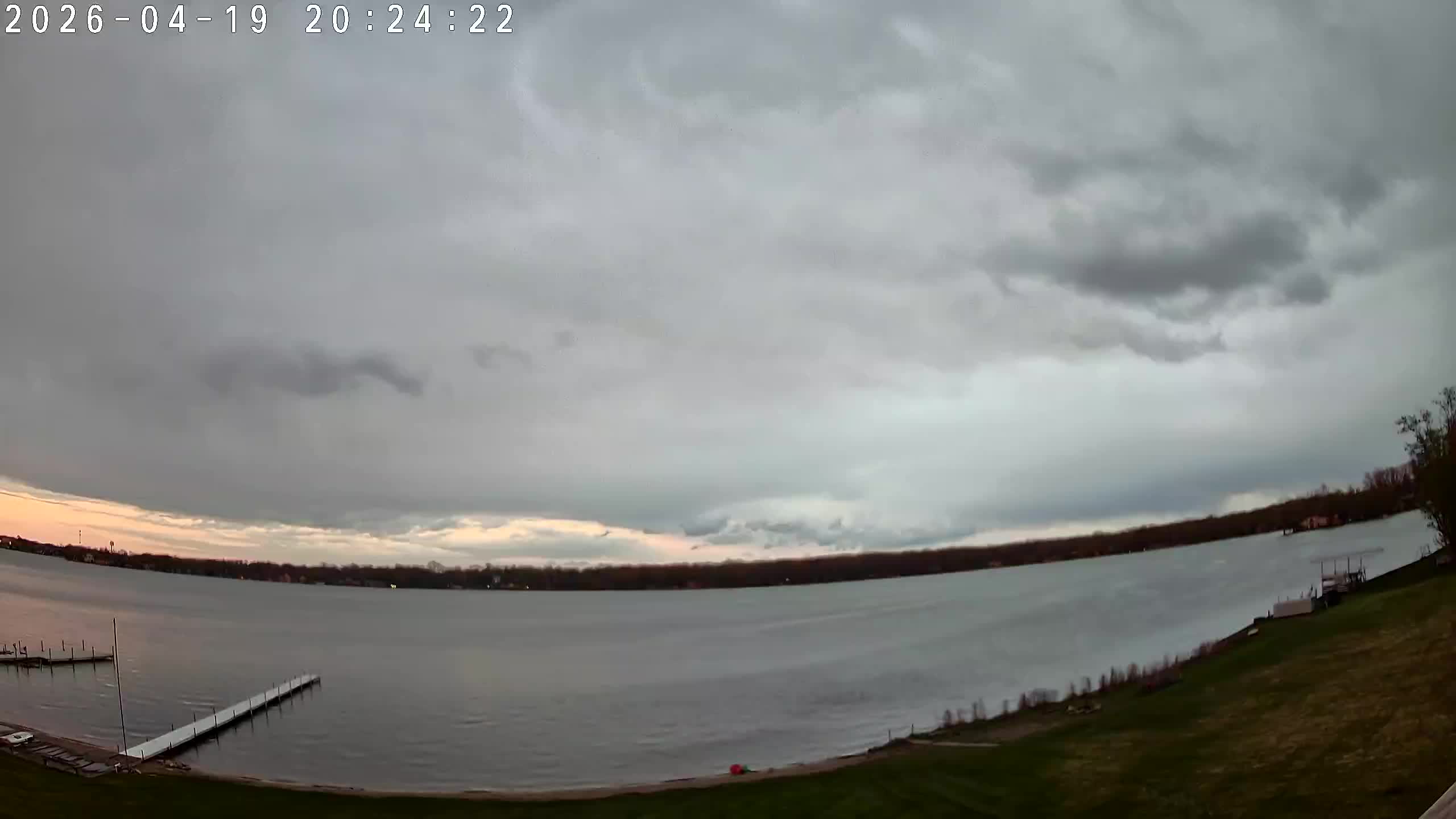 Winona Lake Sunset — April 19, 2026