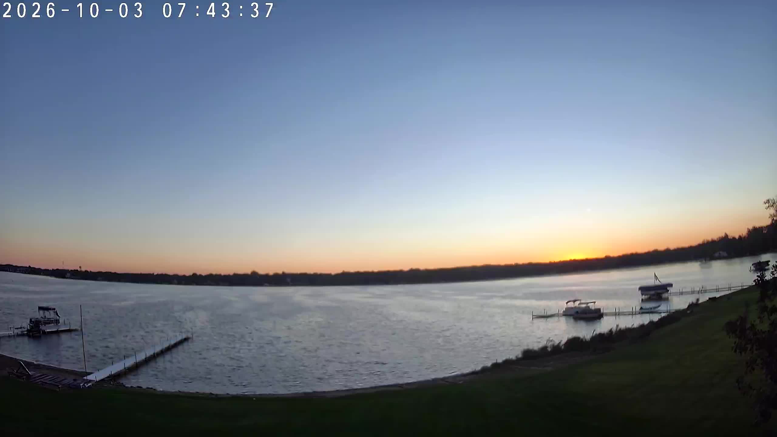 Winona Lake Sunrise — October 3, 2026