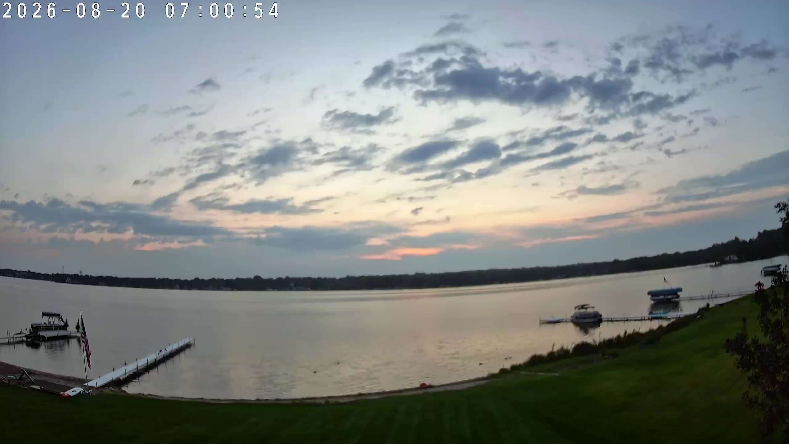 Winona Lake Sunrise — August 20, 2026