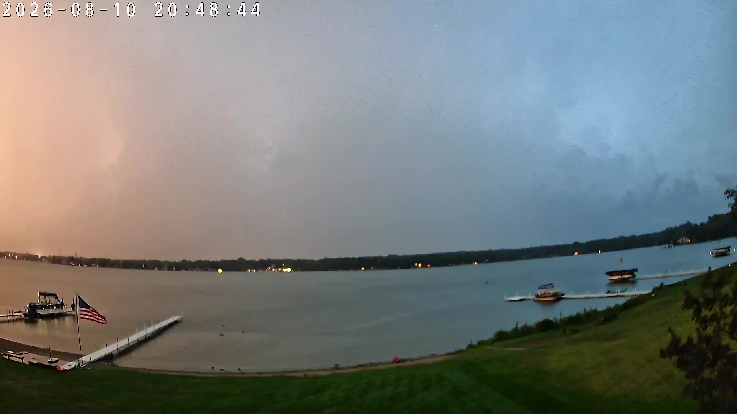 Winona Lake Sunset — August 10, 2026