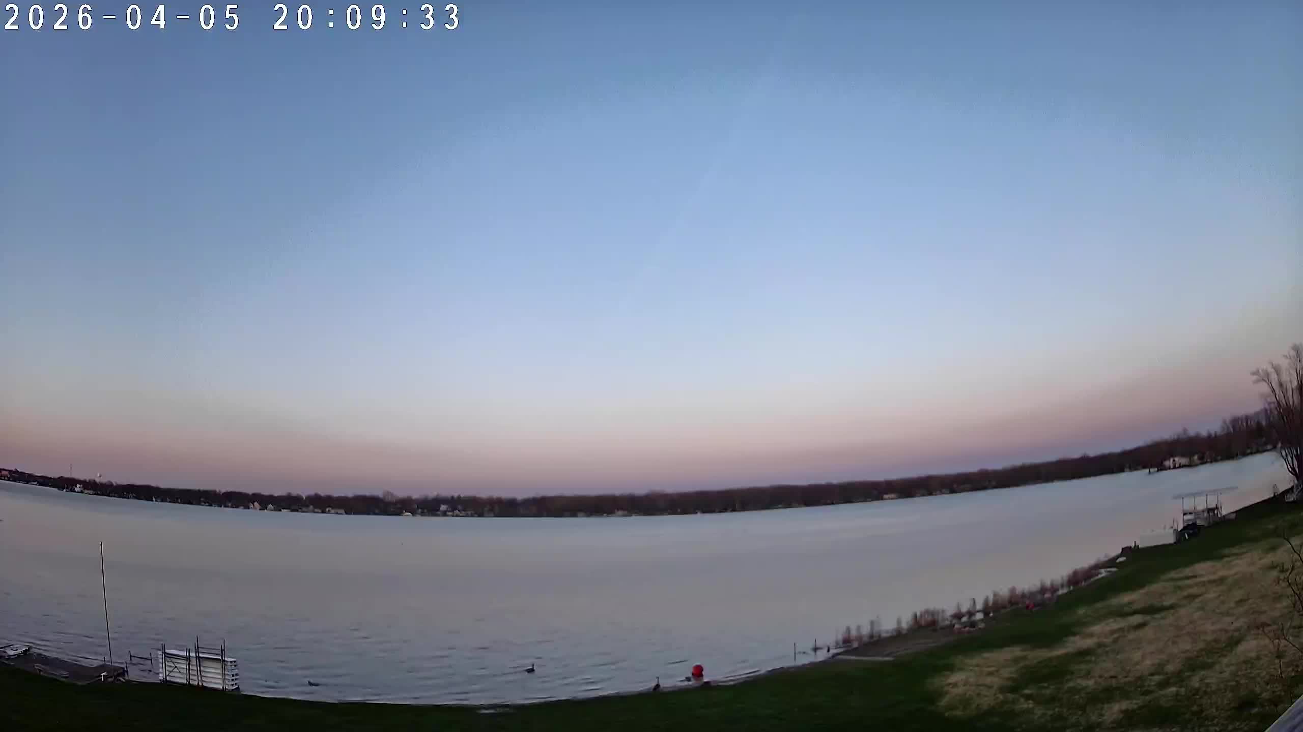 Winona Lake Sunset — April 5, 2026