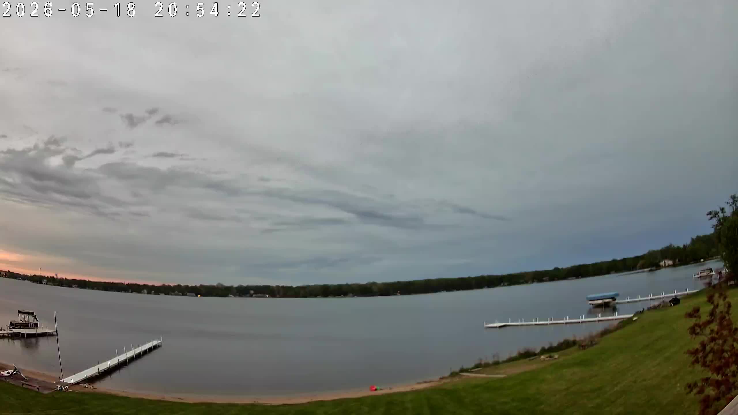 Winona Lake Sunset — May 18, 2026