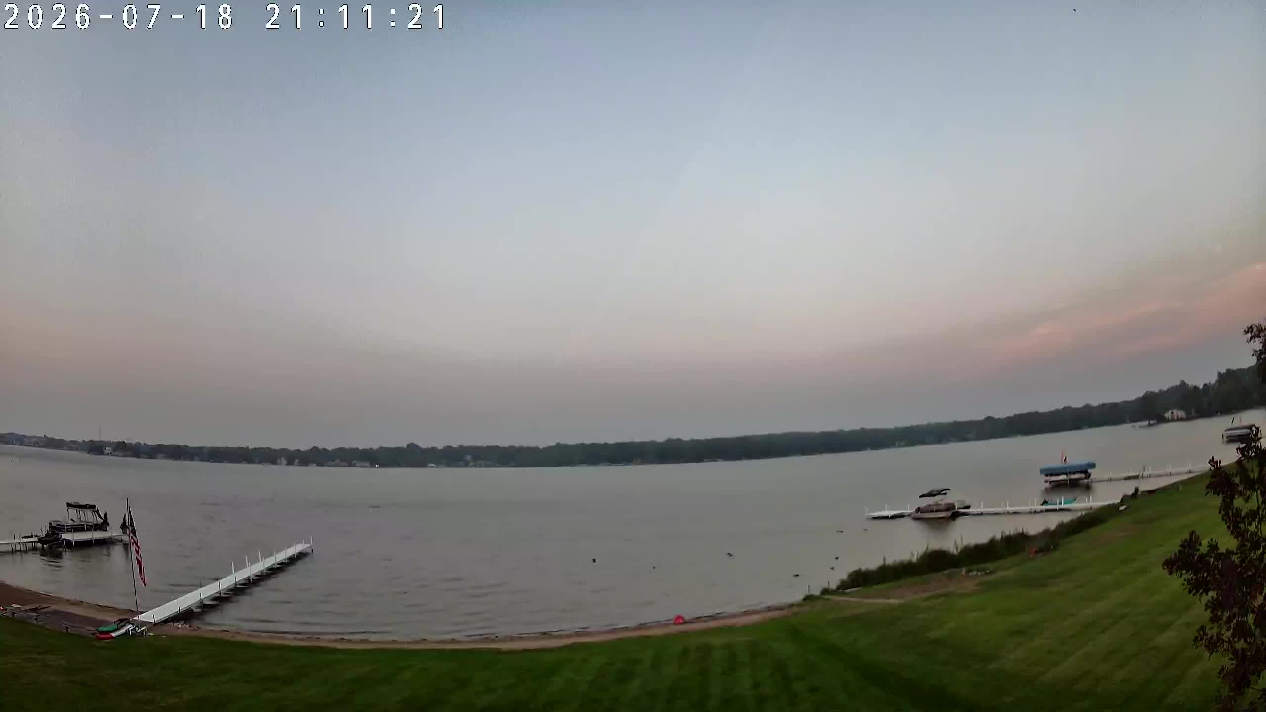 Winona Lake Sunset — July 18, 2026