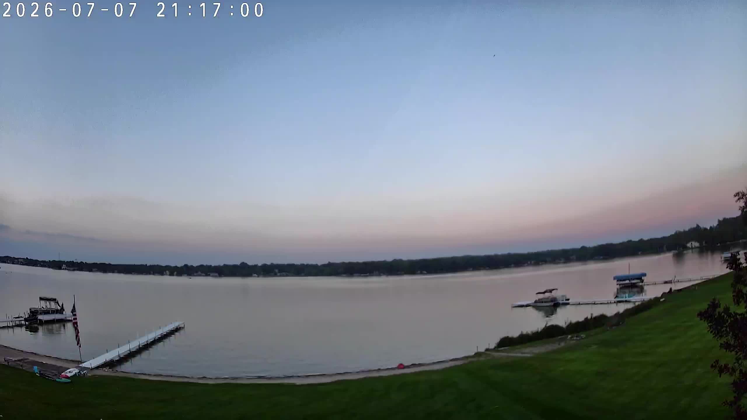 Winona Lake Sunset — July 7, 2026