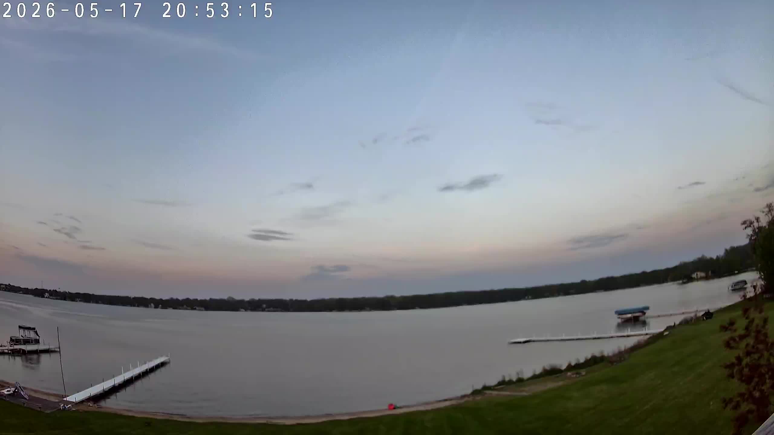 Winona Lake Sunset — May 17, 2026