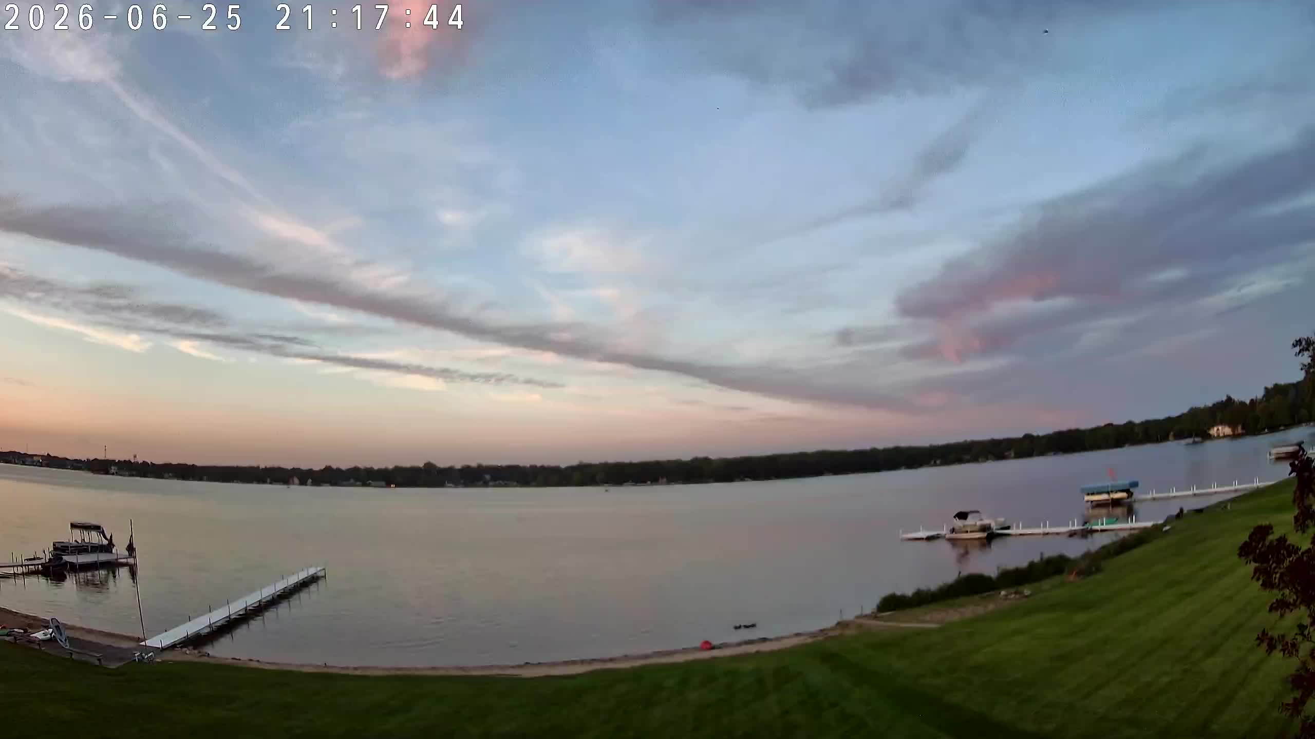 Winona Lake Sunset — June 25, 2026