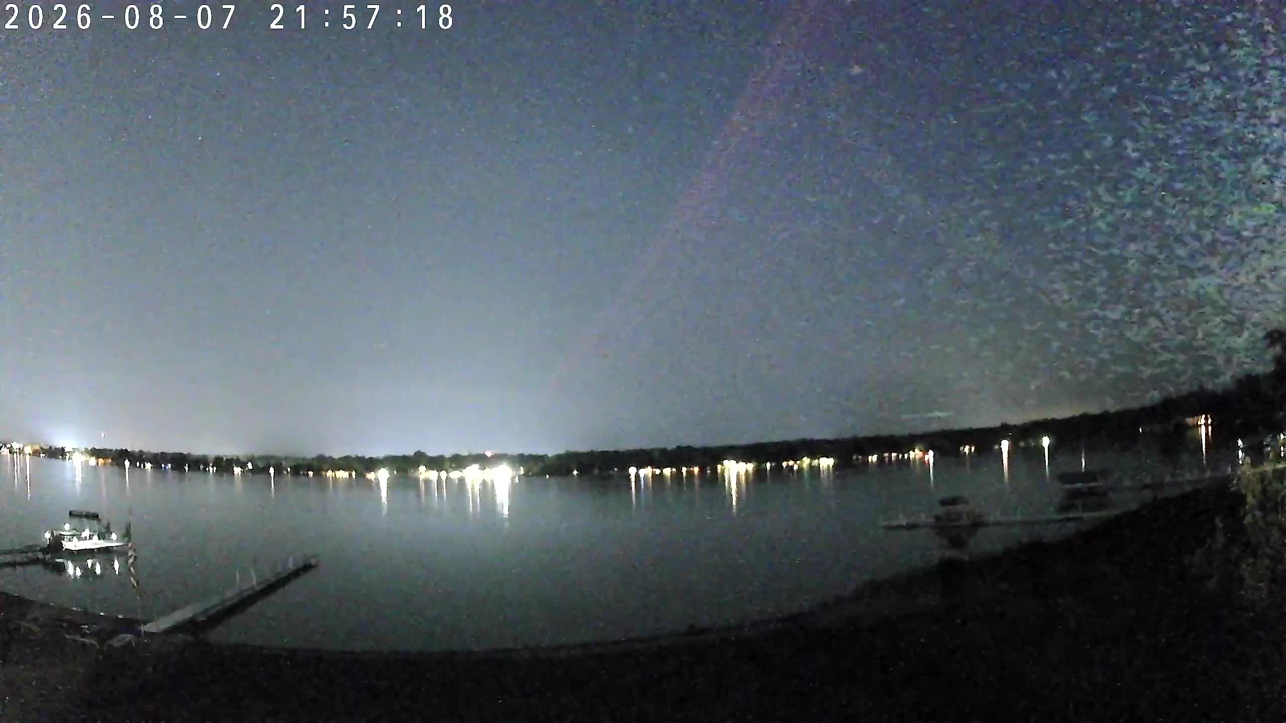 Winona Lake Sunset — August 7, 2026