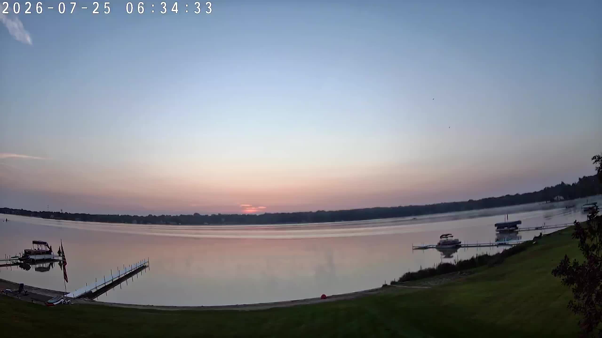 Winona Lake Sunrise — July 25, 2026