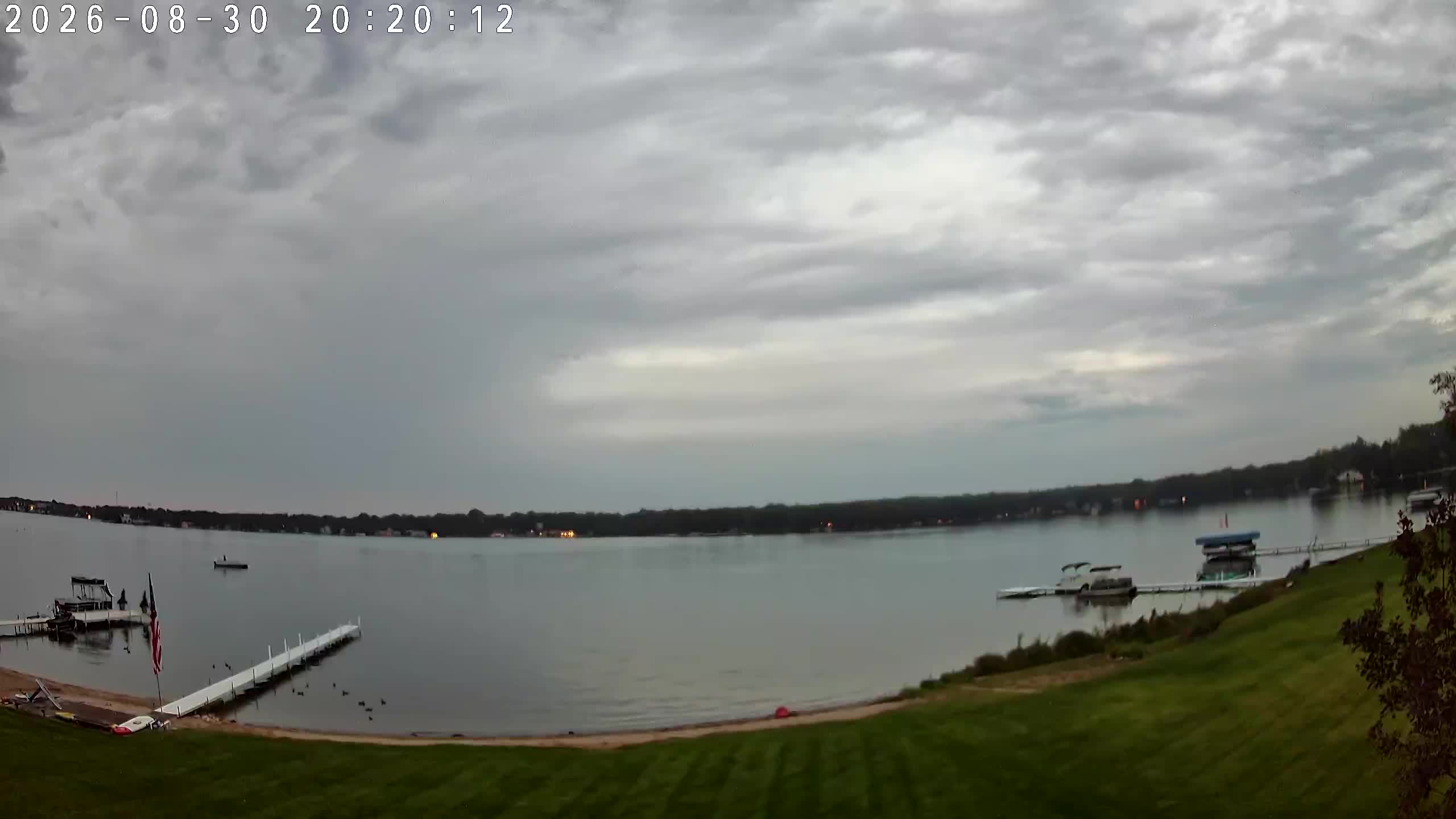 Winona Lake Sunset — August 30, 2026
