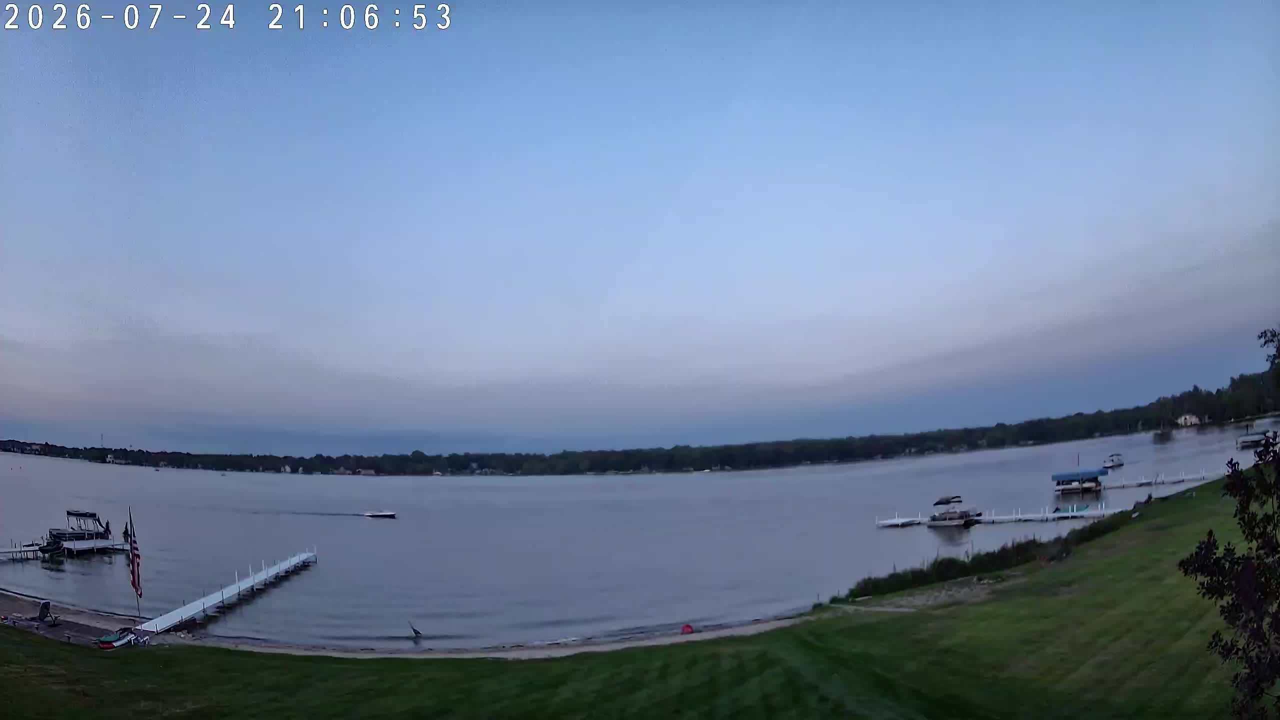 Winona Lake Sunset — July 24, 2026