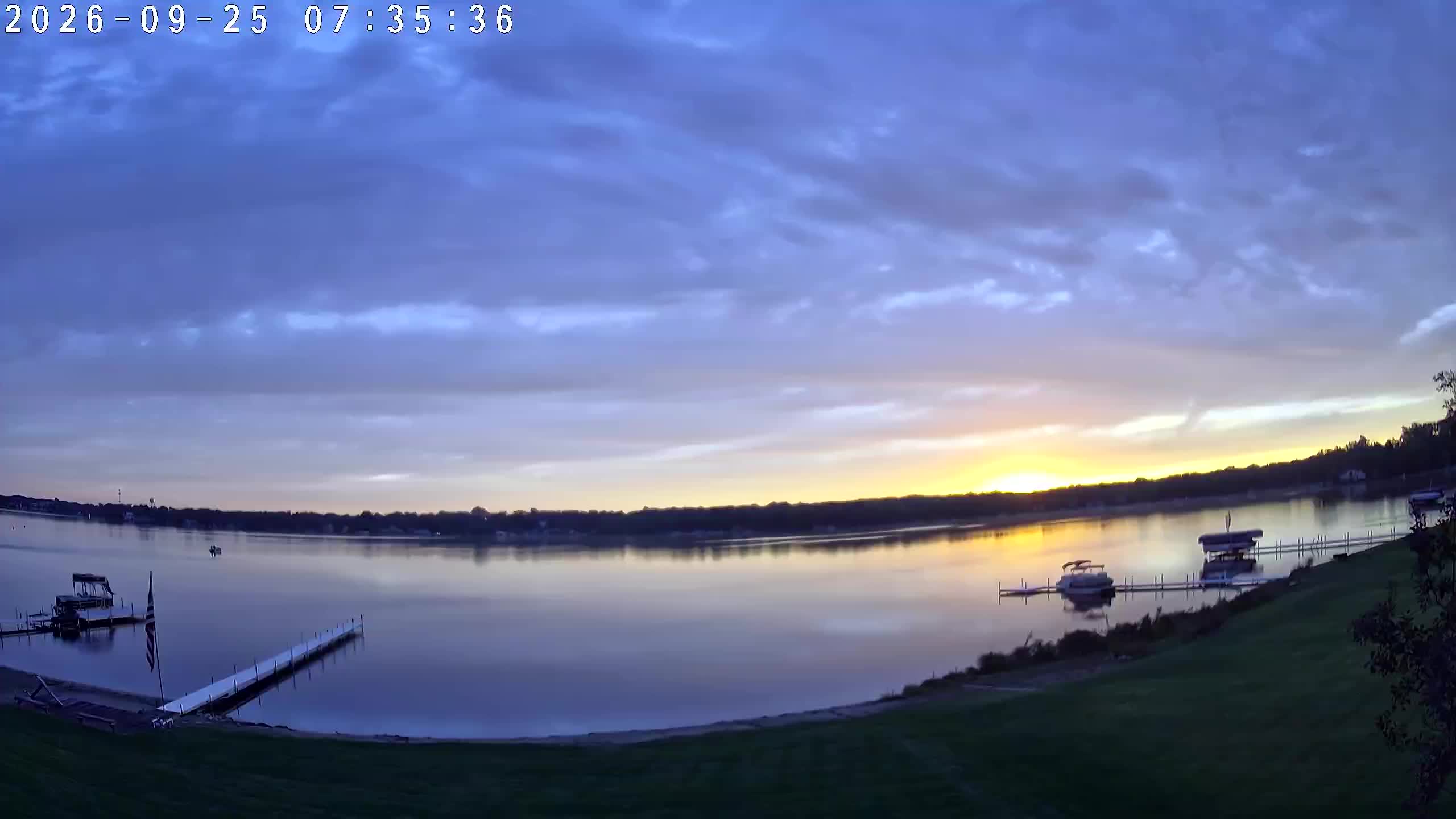 Winona Lake Sunrise — September 25, 2026