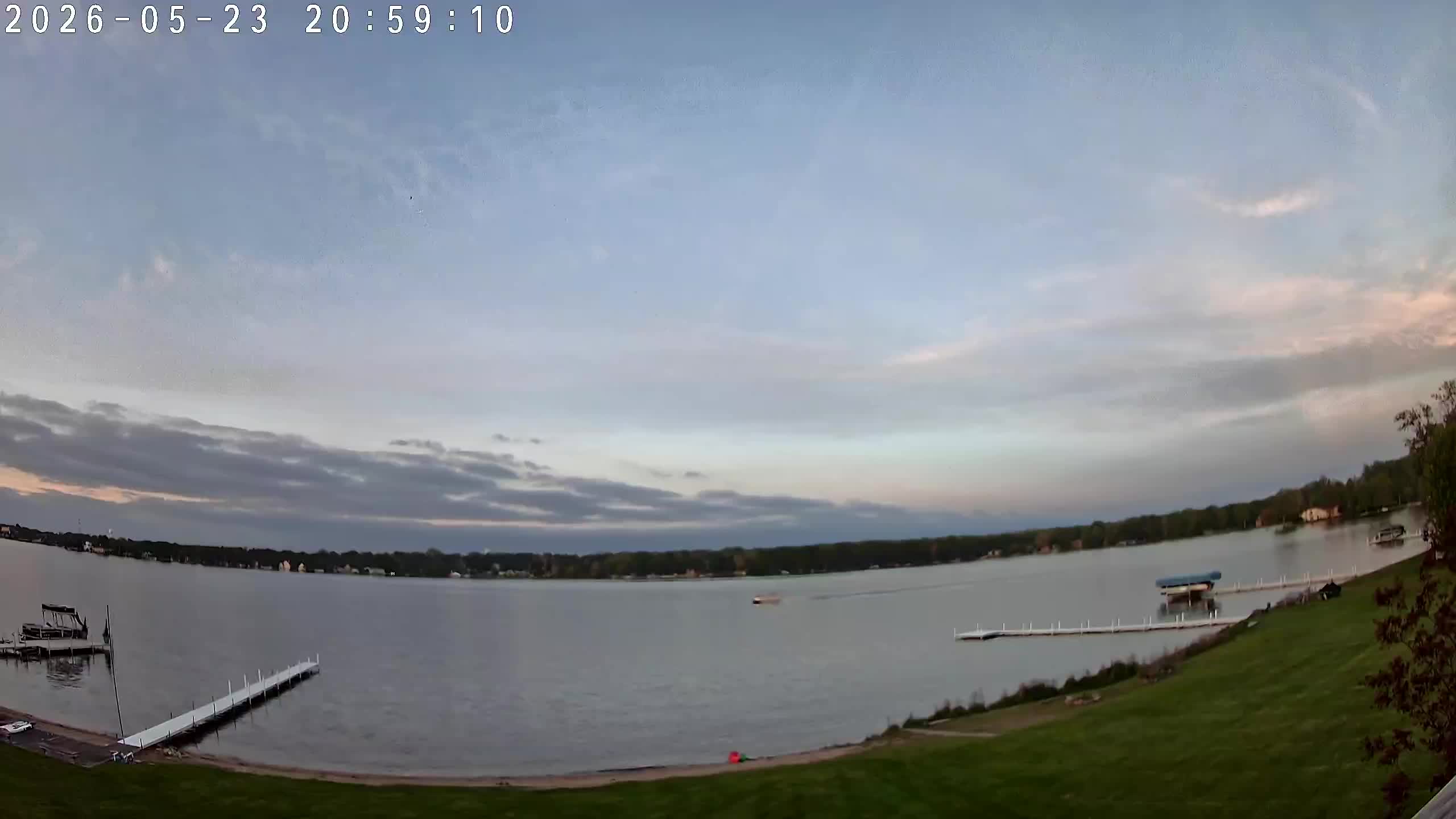 Winona Lake Sunset — May 23, 2026