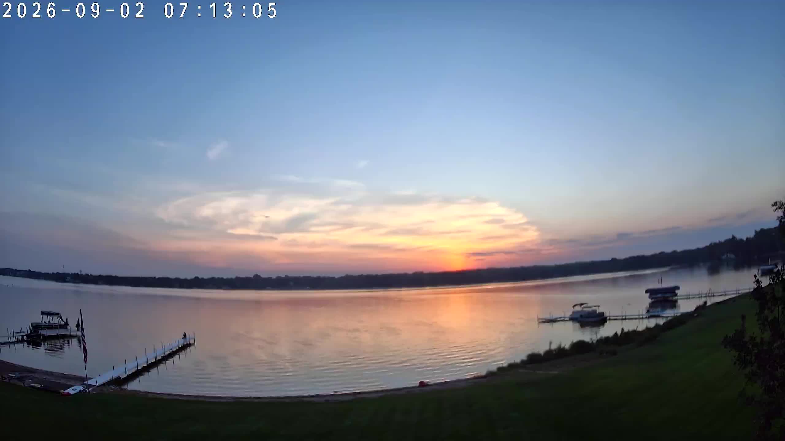 Winona Lake Sunrise — September 2, 2026