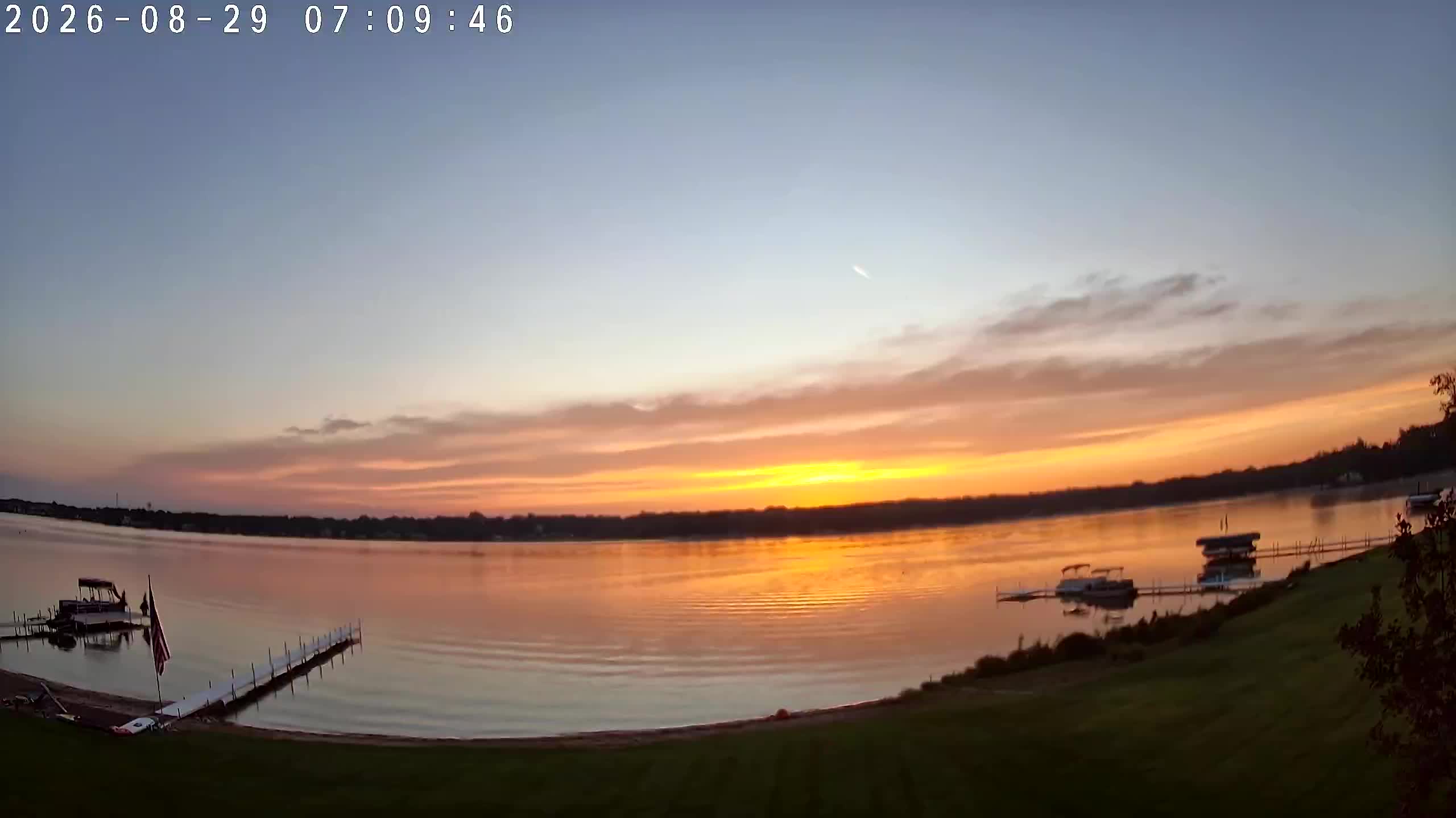Winona Lake Sunrise — August 29, 2026