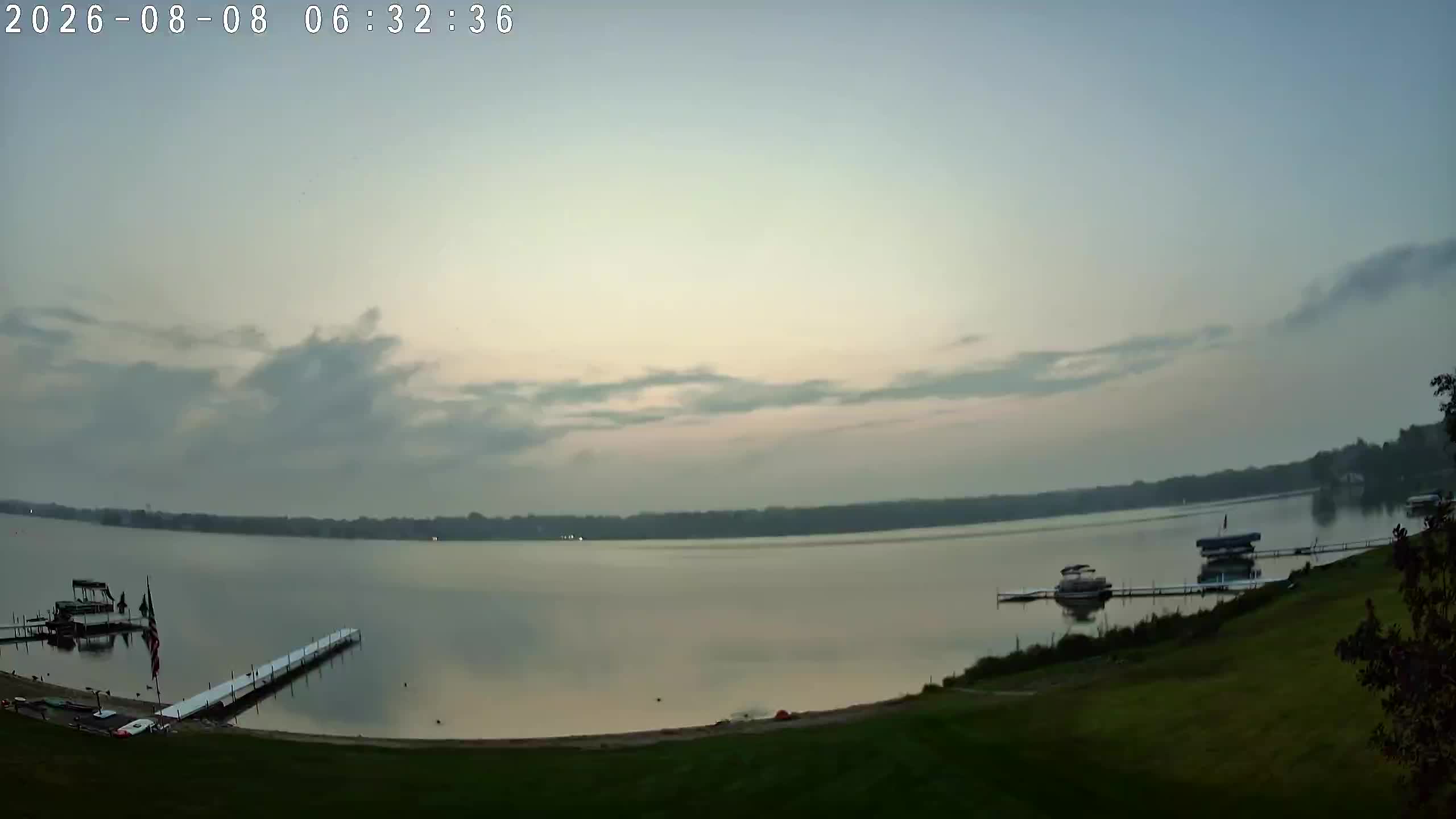 Winona Lake Sunrise — August 8, 2026