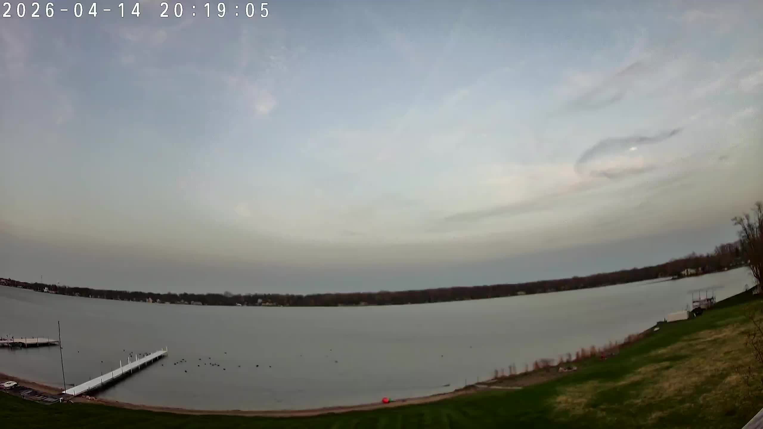 Winona Lake Sunset — April 14, 2026