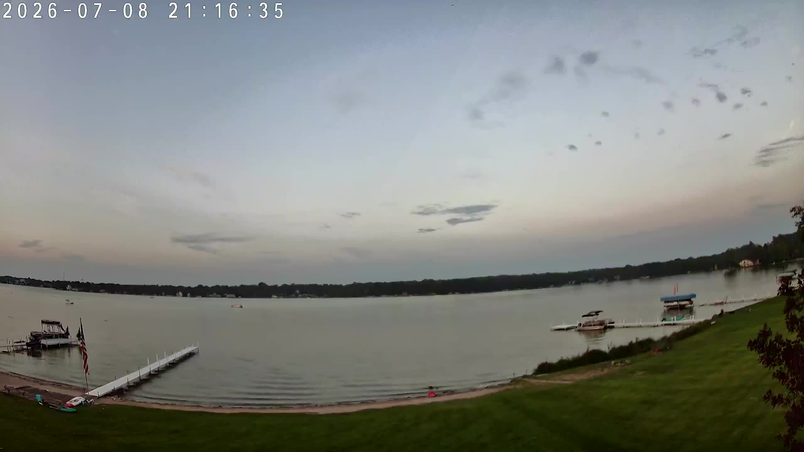 Winona Lake Sunset — July 8, 2026