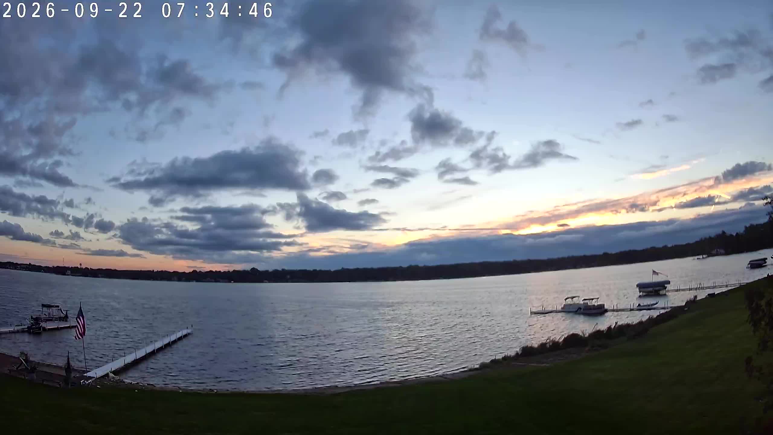 Winona Lake Sunrise — September 22, 2026