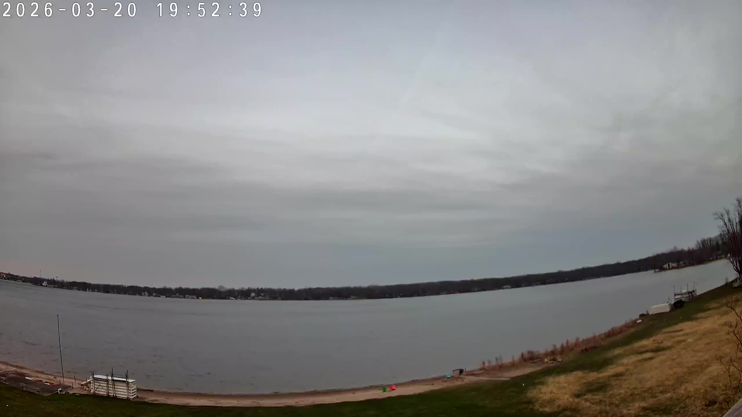 Winona Lake Sunset — March 20, 2026