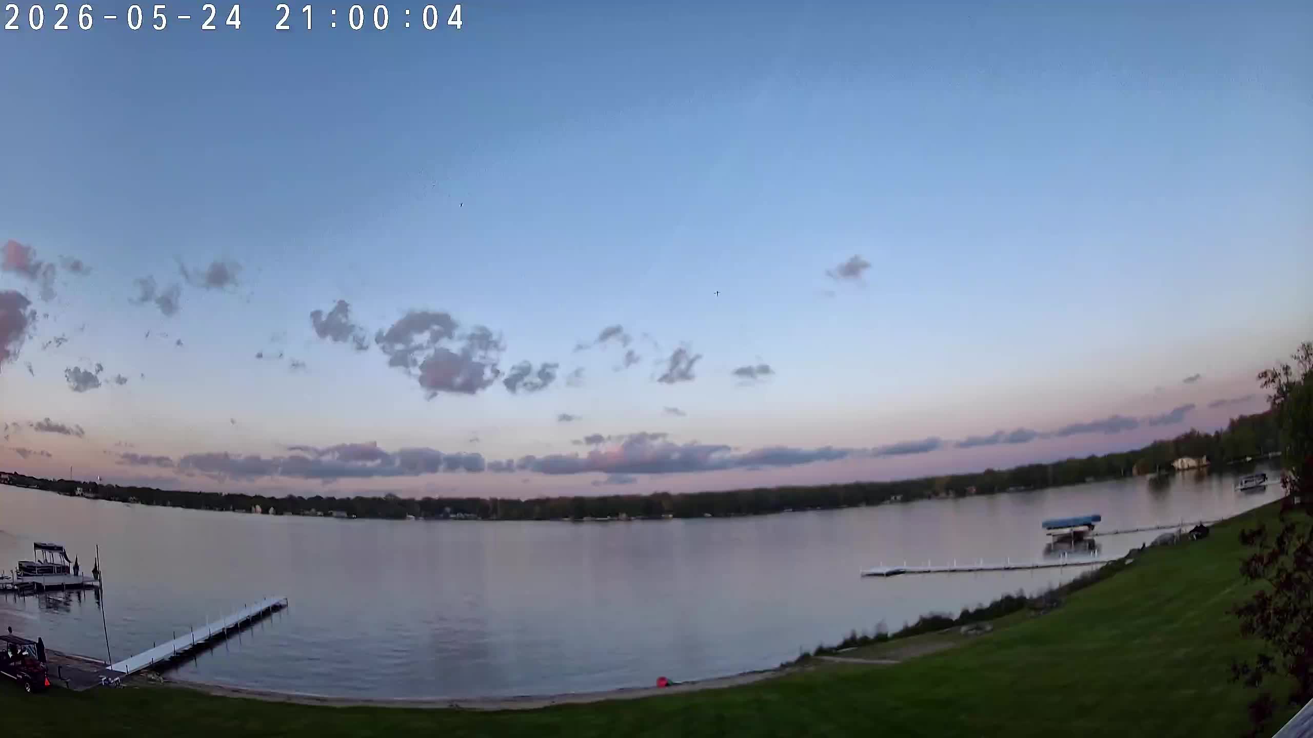 Winona Lake Sunset — May 24, 2026