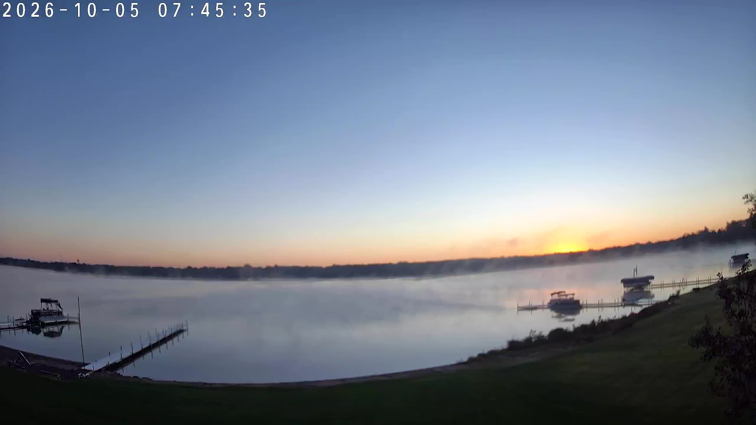 Winona Lake Sunrise — October 5, 2026
