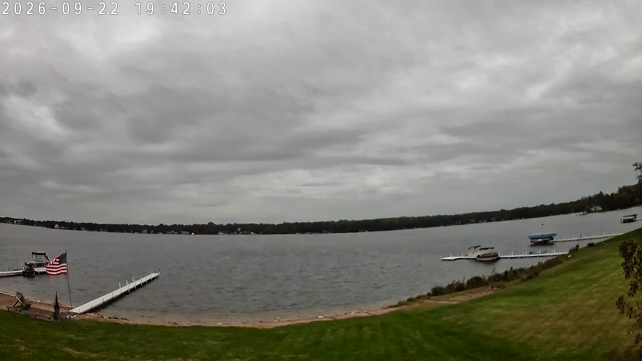 Winona Lake Sunset — September 22, 2026