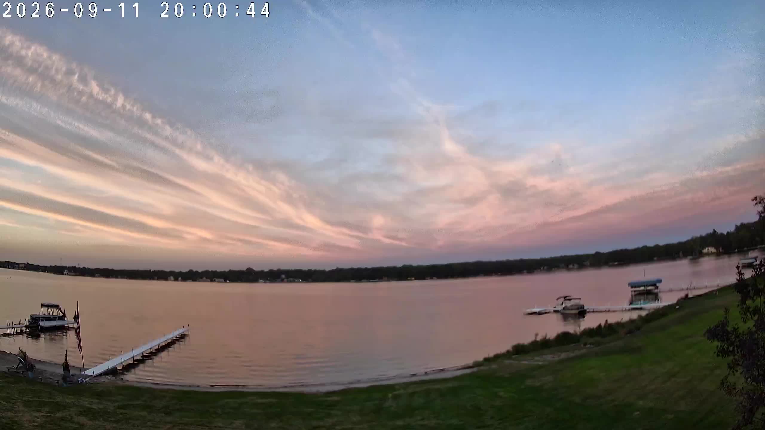 Winona Lake Sunset — September 11, 2026