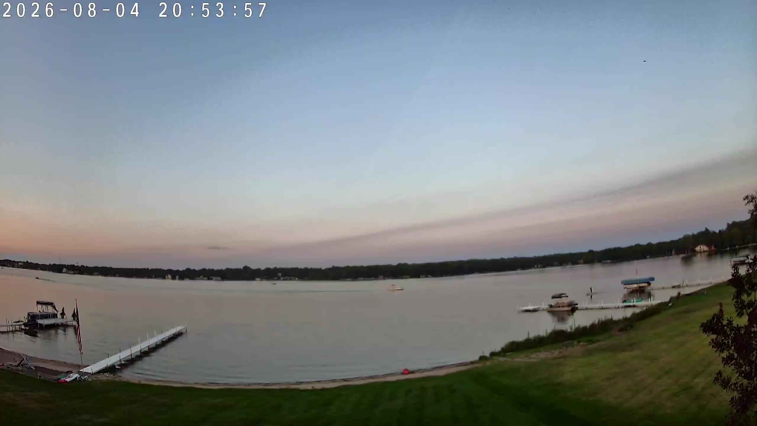 Winona Lake Sunset — August 4, 2026