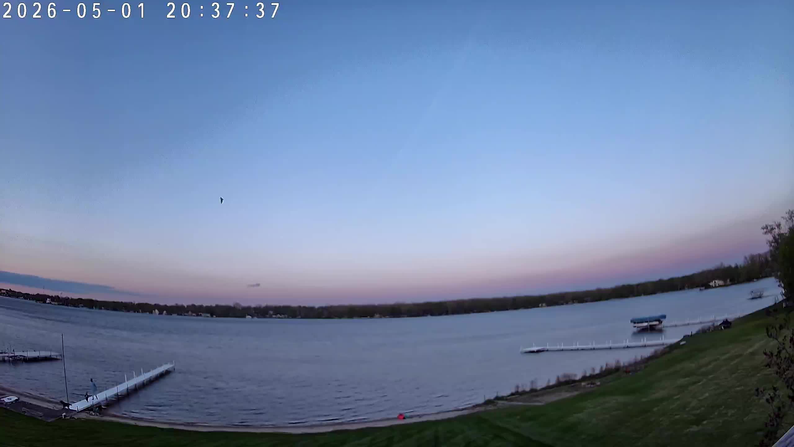 Winona Lake Sunset — May 1, 2026