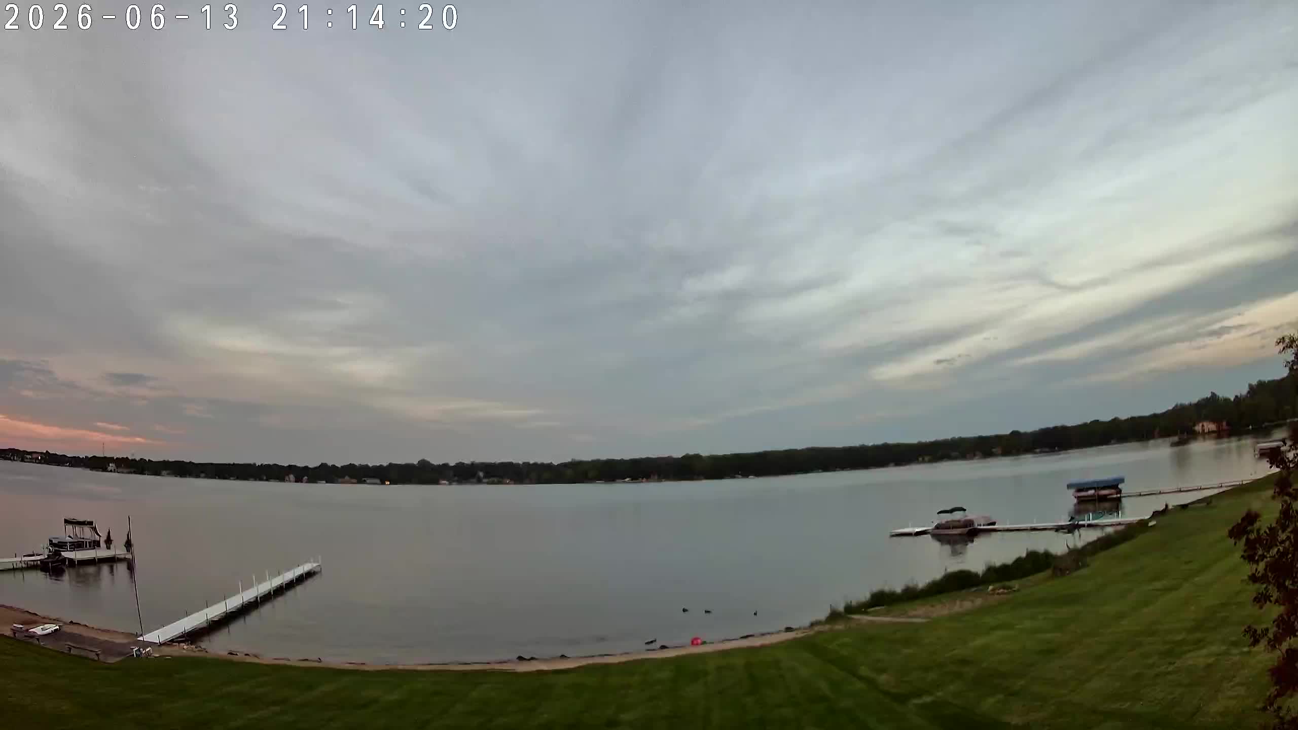 Winona Lake Sunset — June 13, 2026