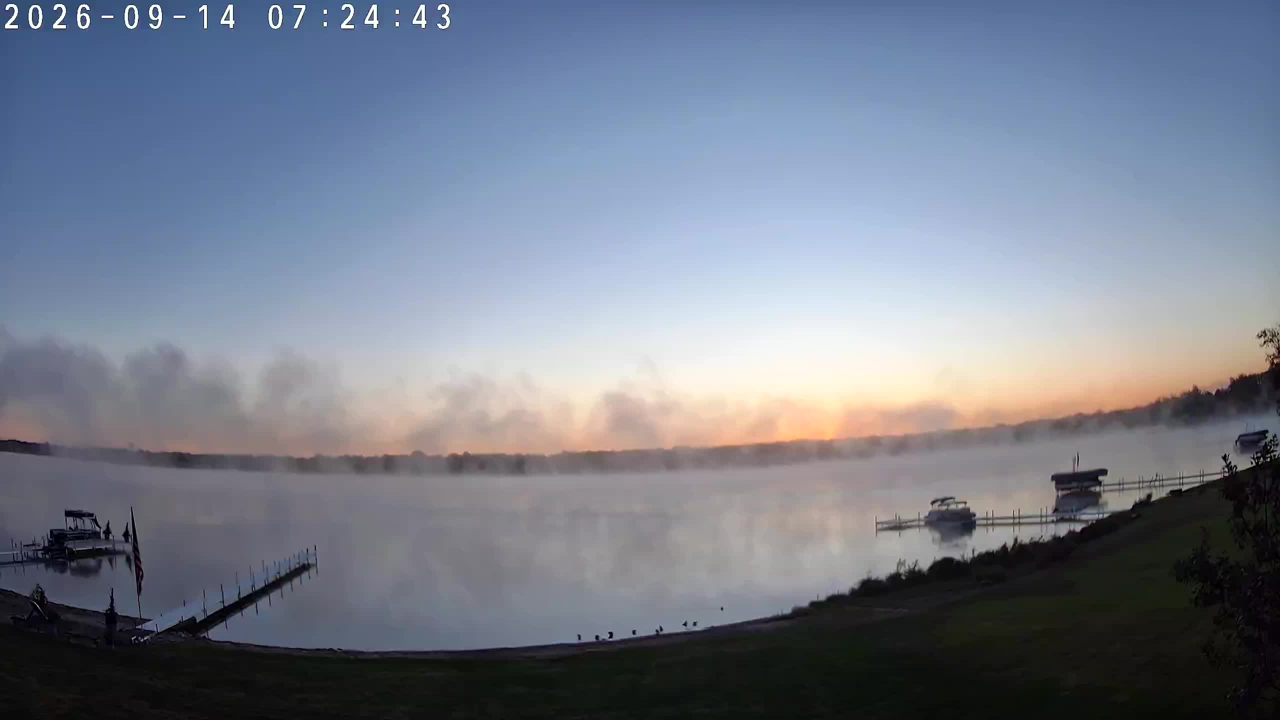 Winona Lake Sunrise — September 14, 2026