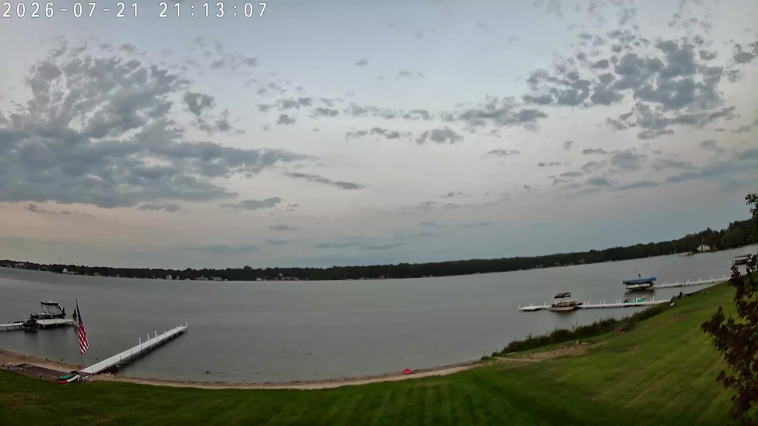 Winona Lake Sunset — July 21, 2026