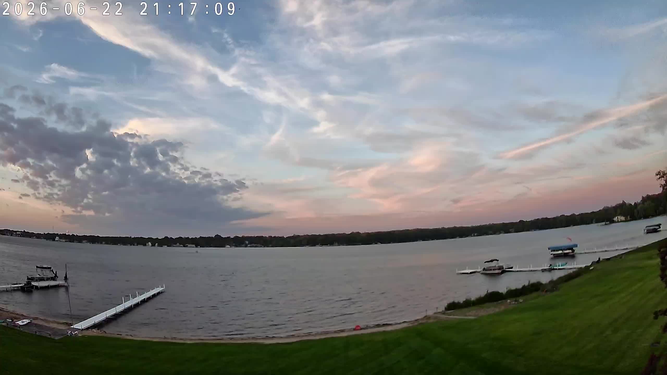 Winona Lake Sunset — June 22, 2026