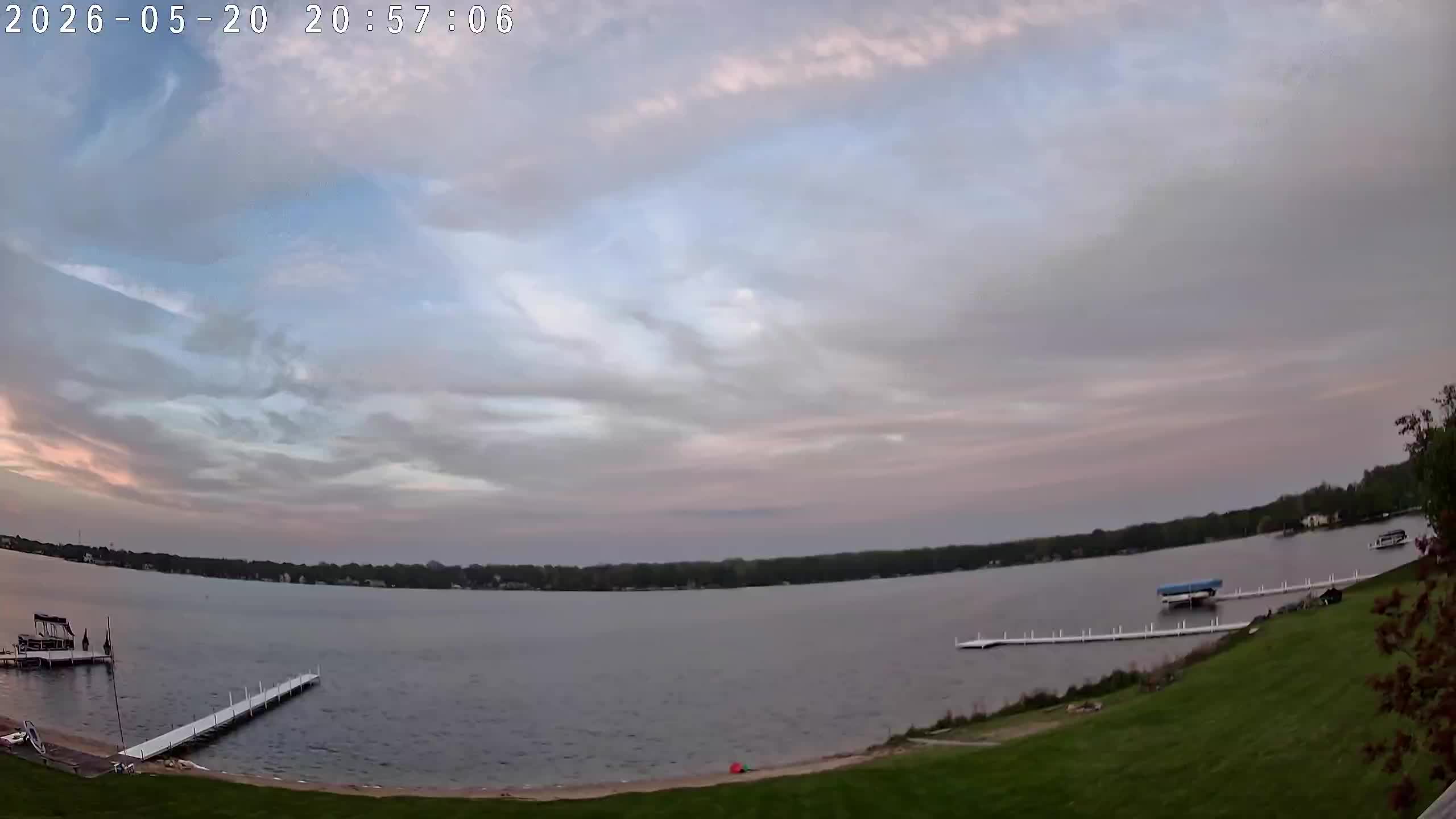 Winona Lake Sunset — May 20, 2026