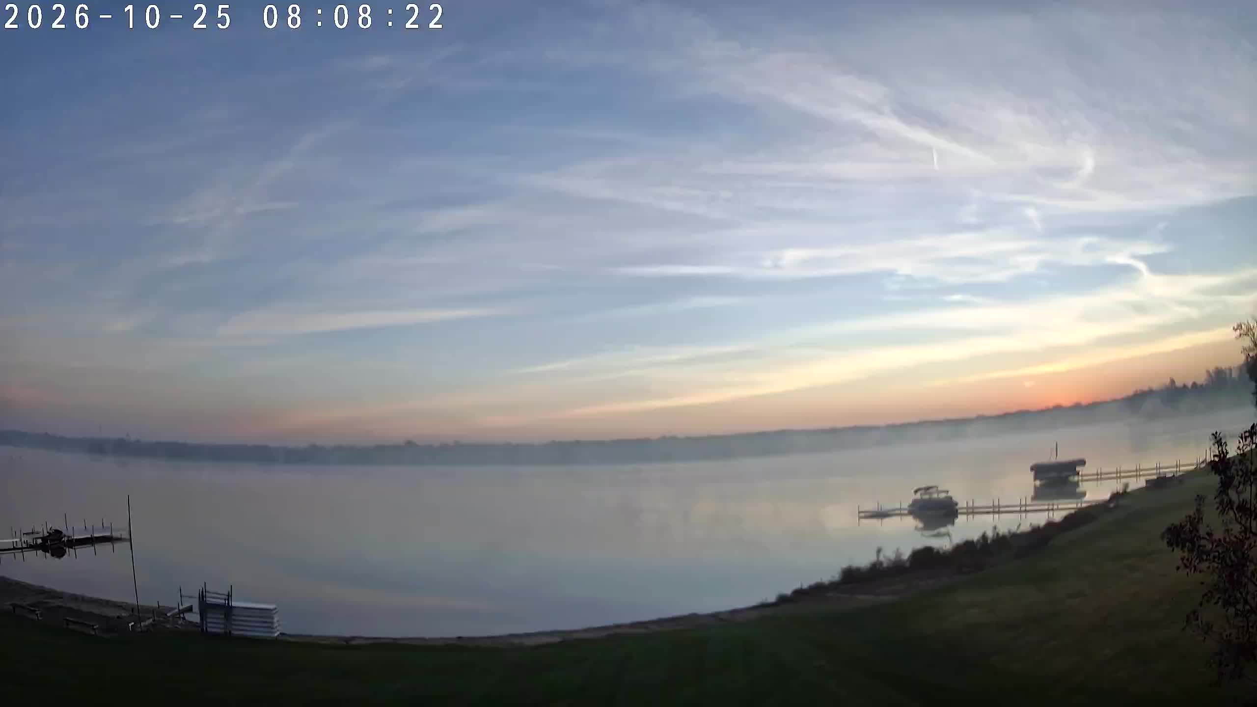 Winona Lake Sunrise — October 25, 2026