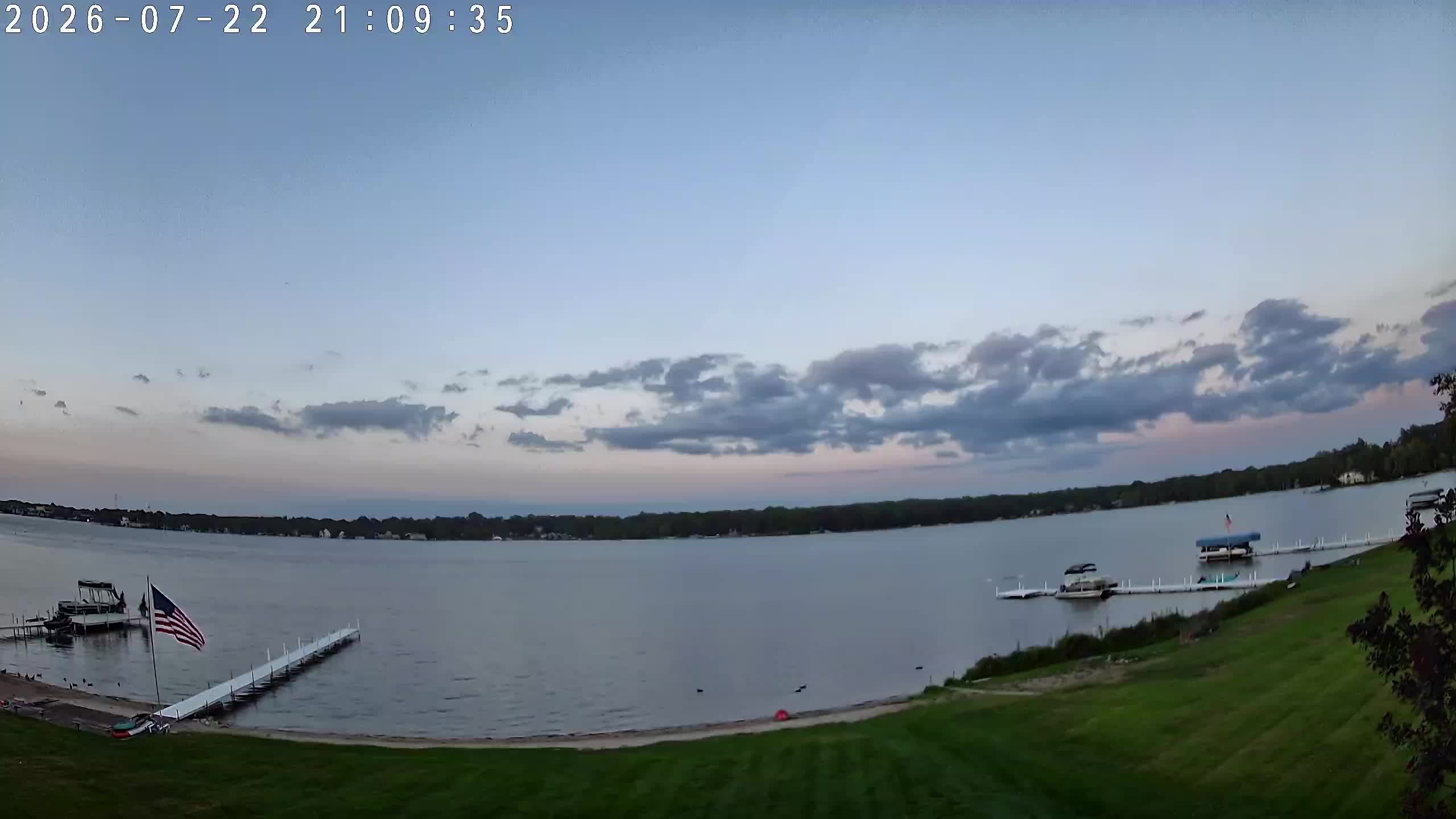 Winona Lake Sunset — July 22, 2026