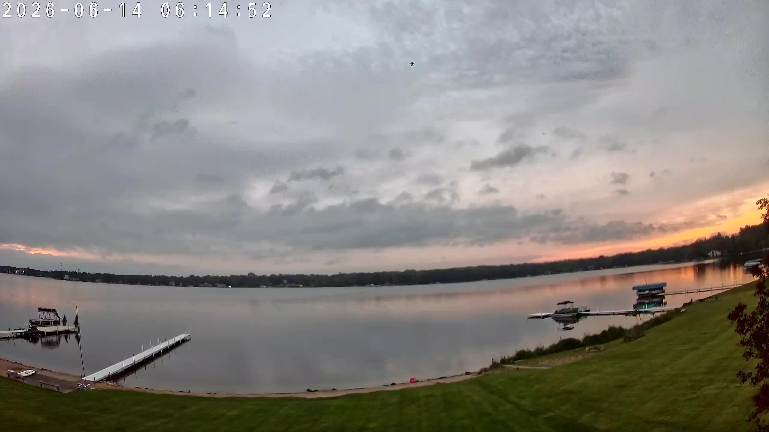 Winona Lake Sunrise — June 14, 2026