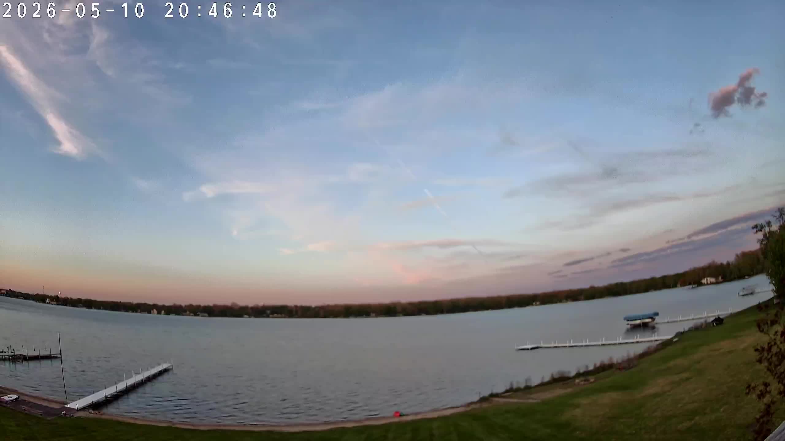 Winona Lake Sunset — May 10, 2026