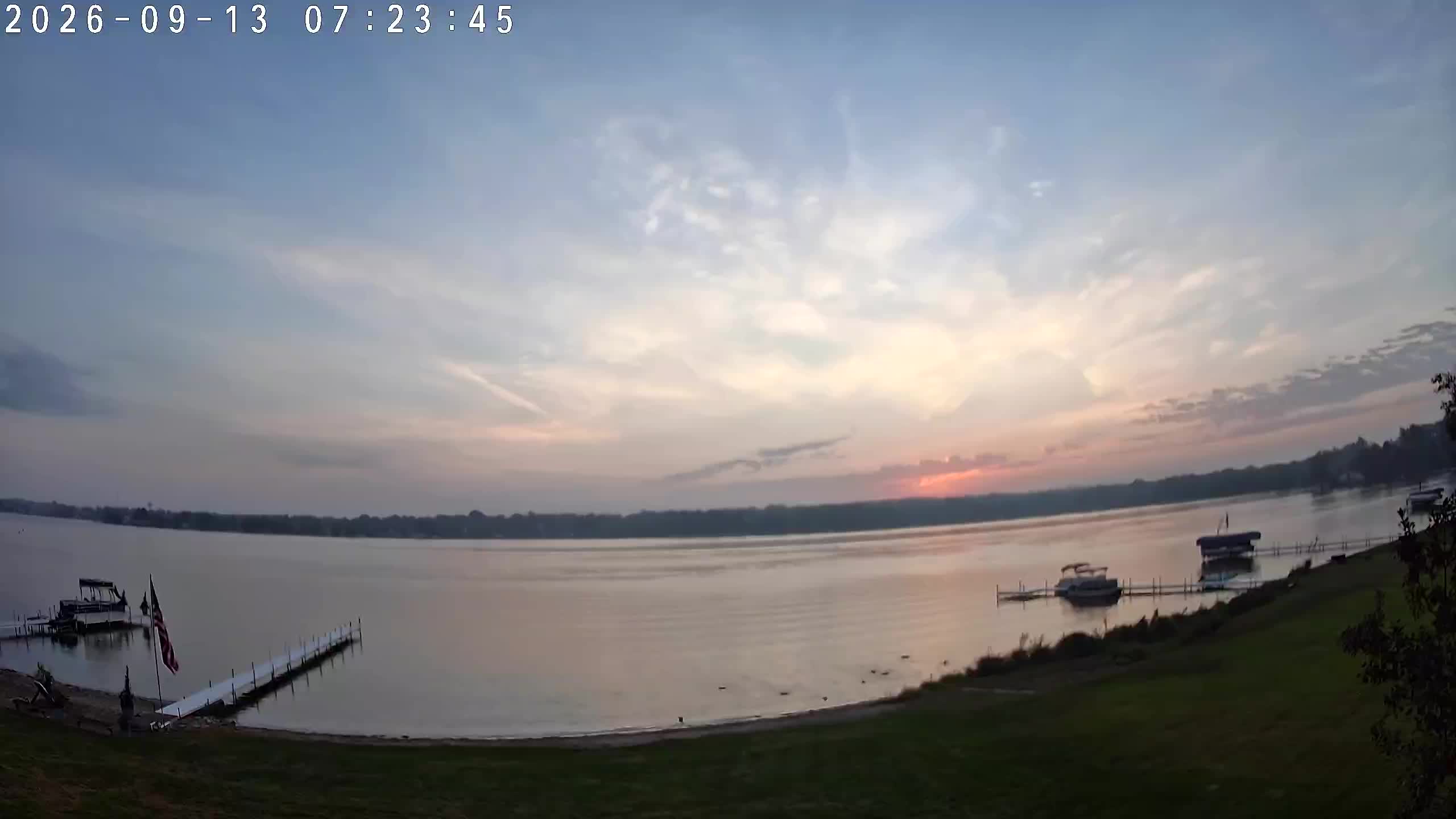 Winona Lake Sunrise — September 13, 2026