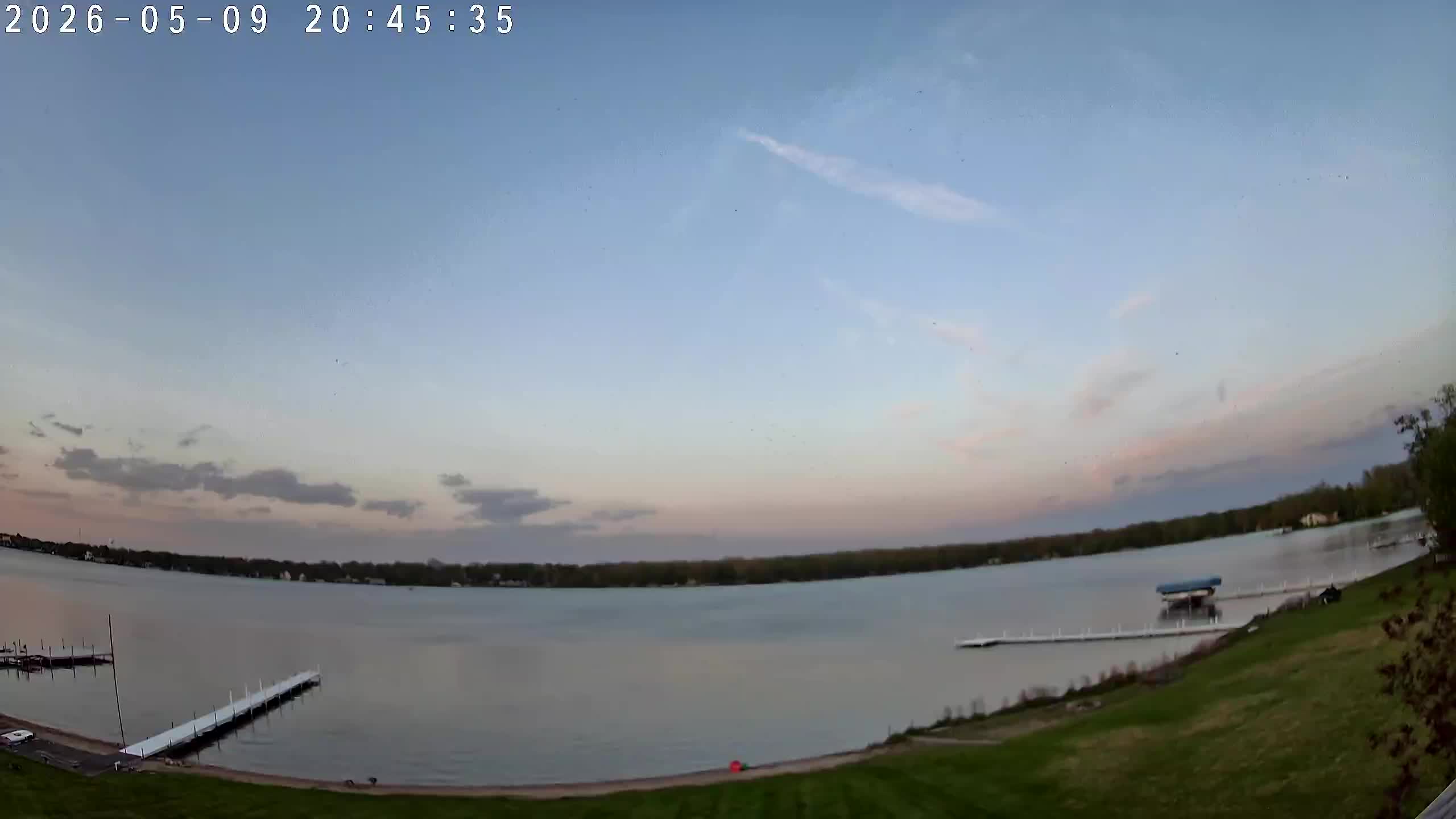 Winona Lake Sunset — May 9, 2026