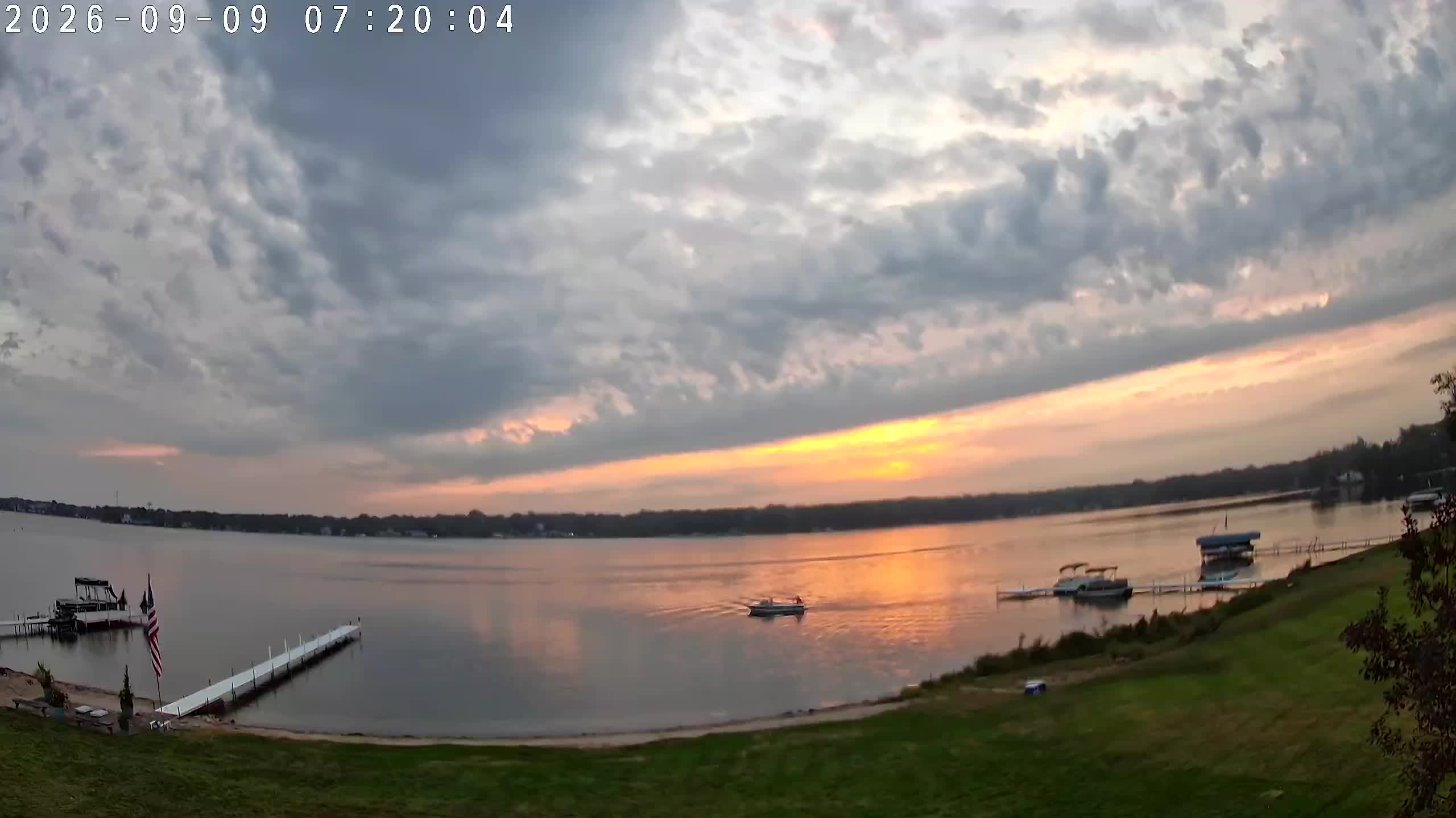 Winona Lake Sunrise — September 9, 2026