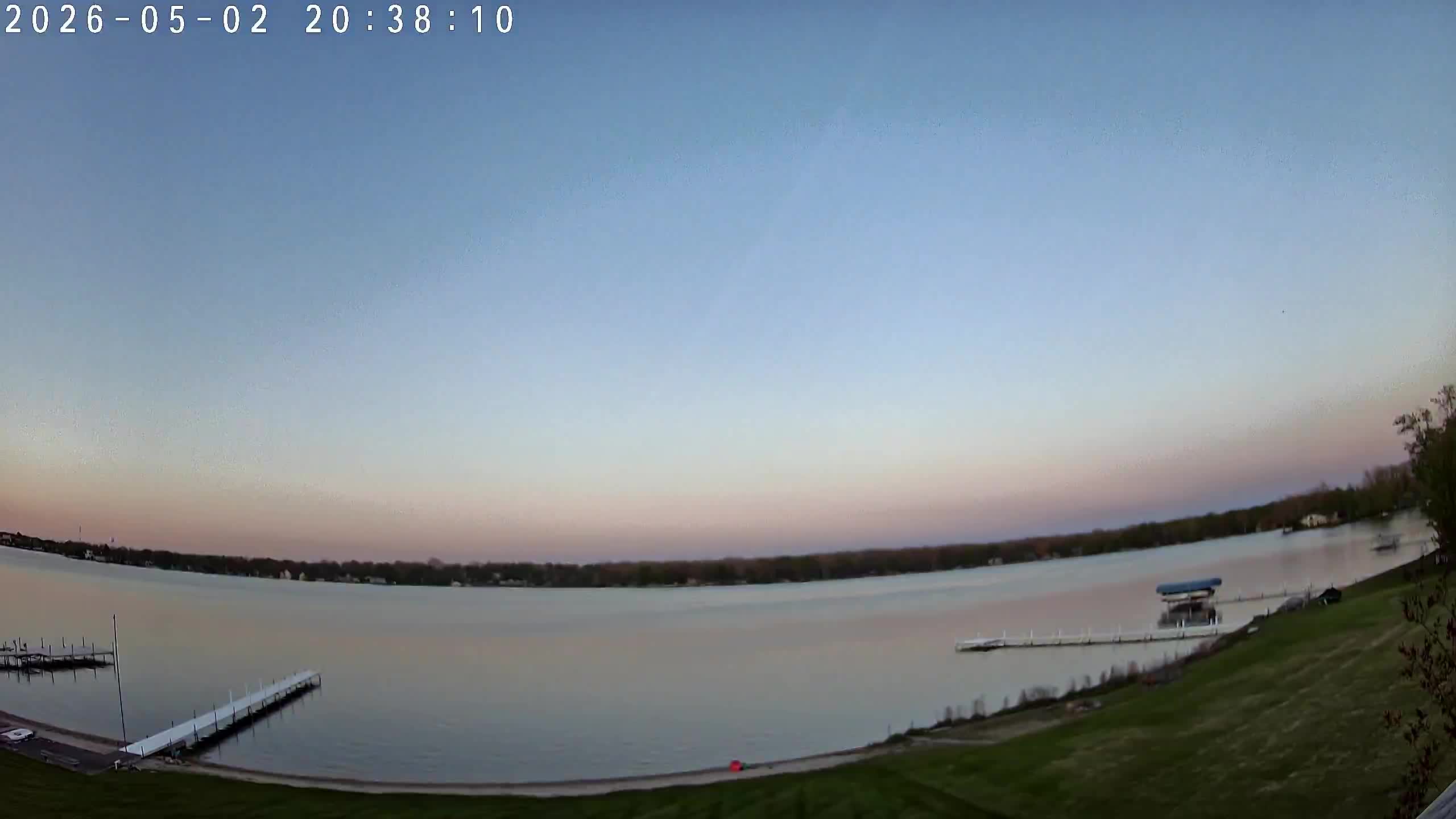Winona Lake Sunset — May 2, 2026
