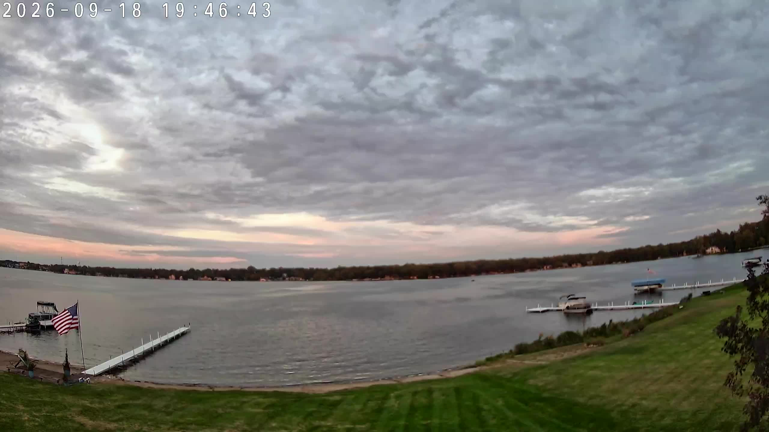Winona Lake Sunset — September 18, 2026