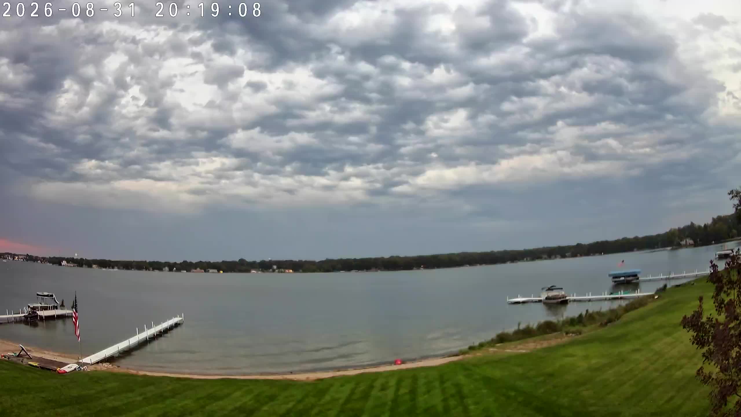 Winona Lake Sunset — August 31, 2026