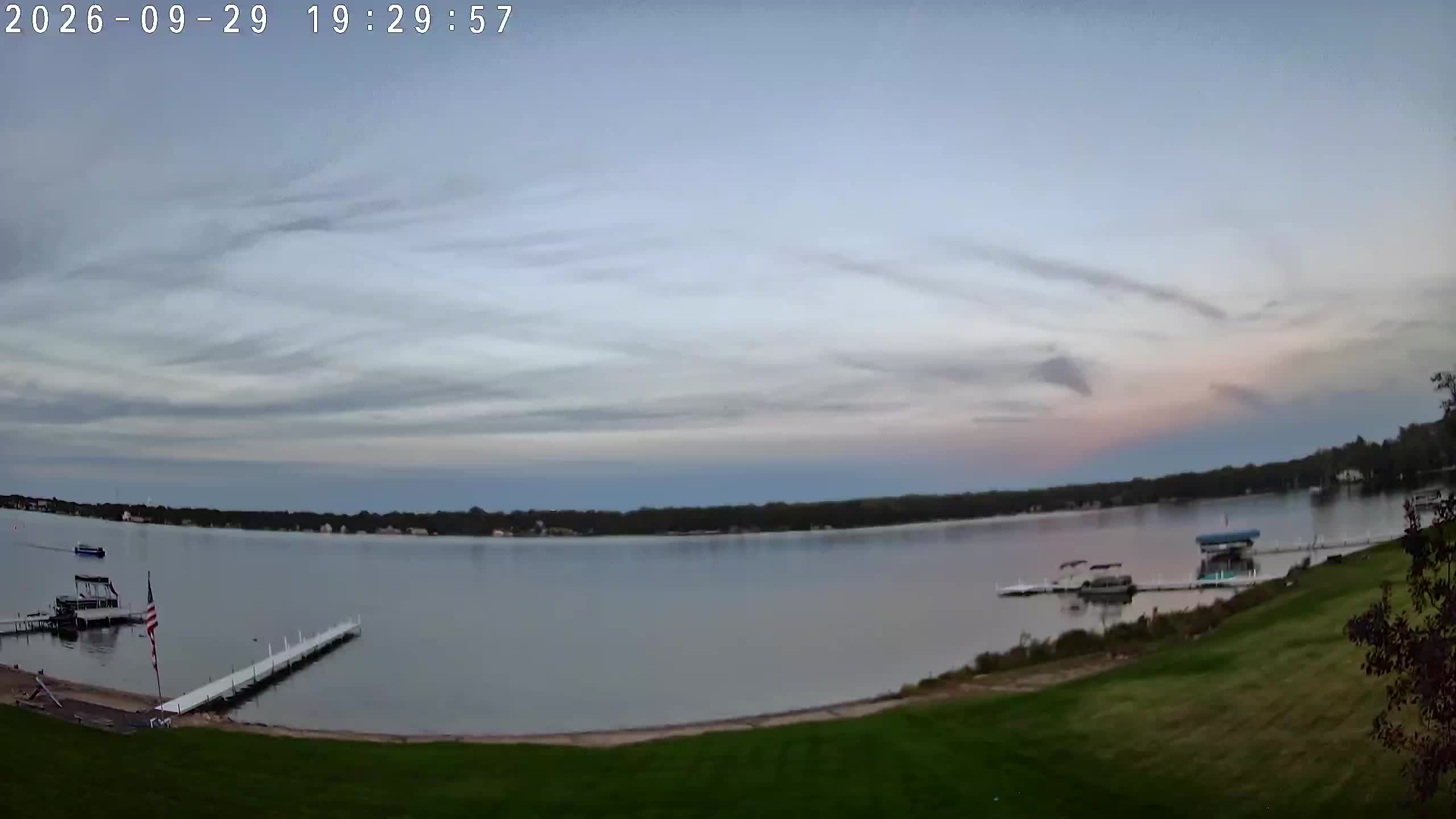 Winona Lake Sunset — September 29, 2026