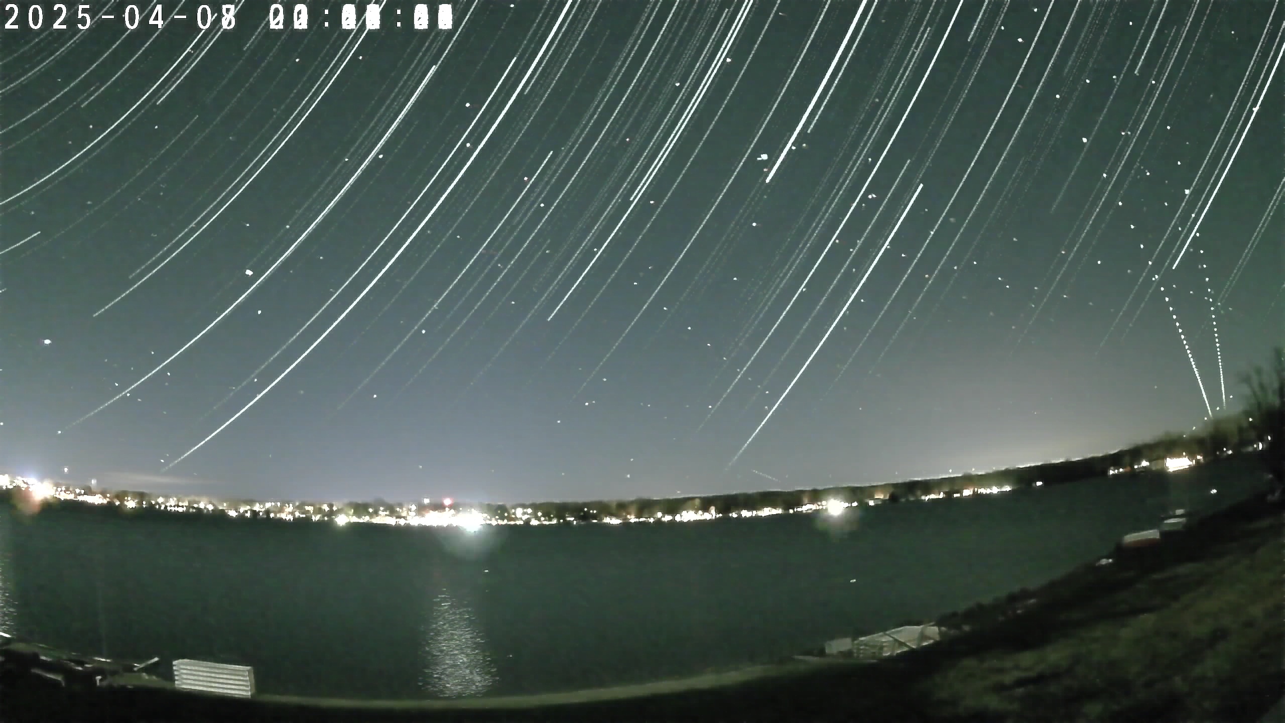 Star trails on 2025-04-07