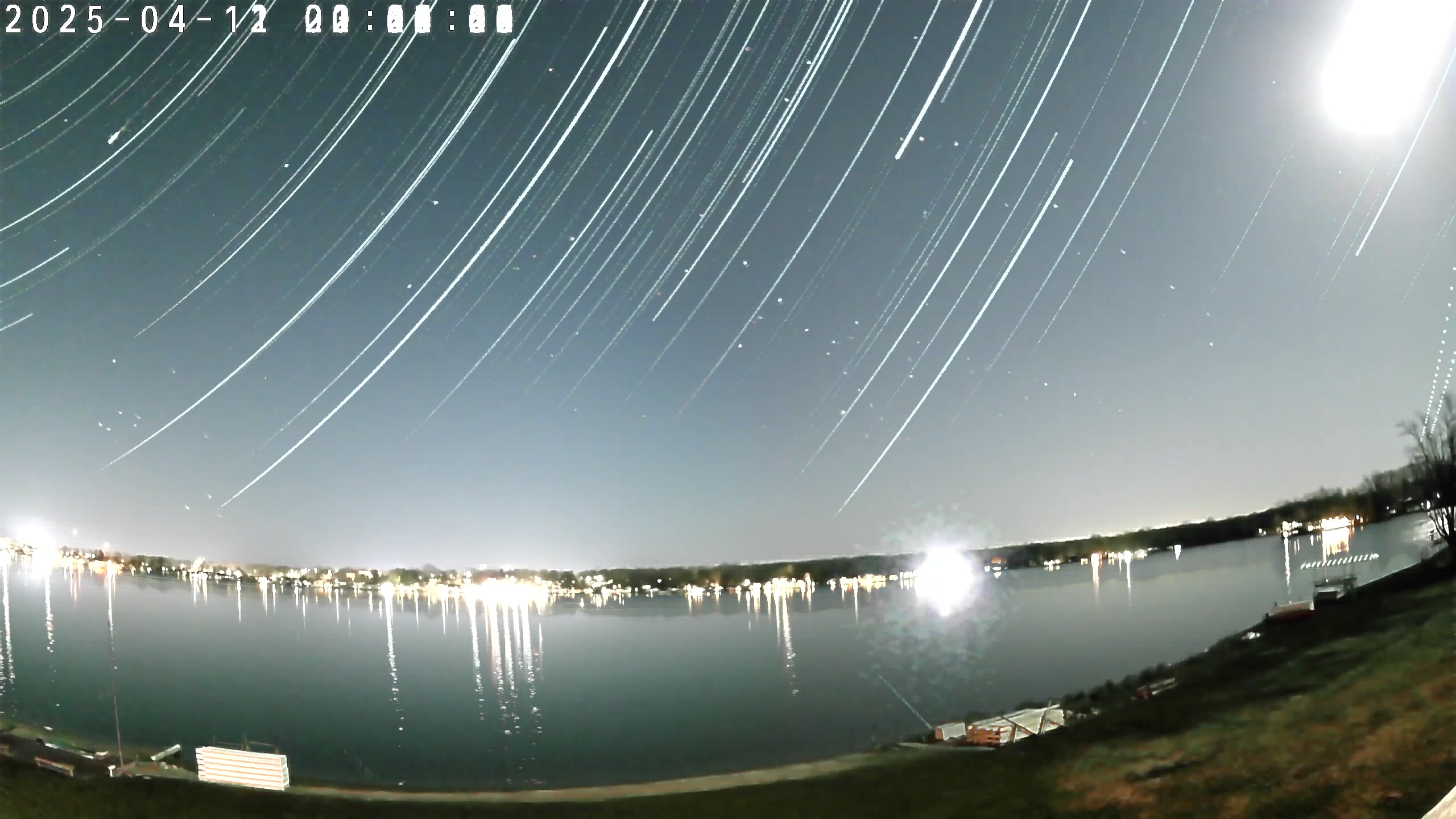 Star trails on 2025-04-11