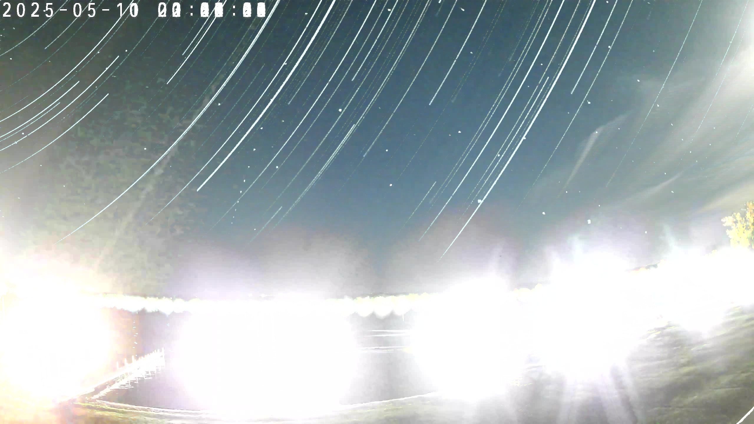 Star trails on 2025-05-10